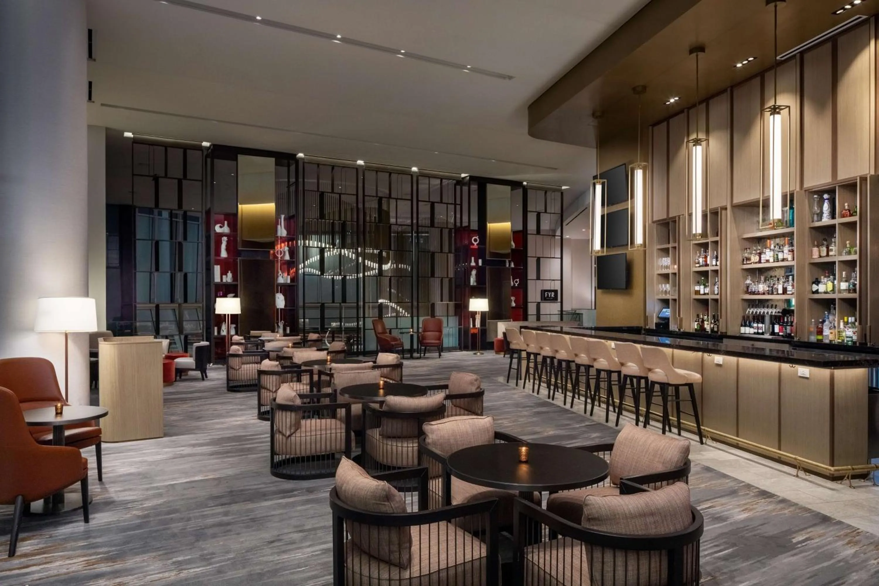 Lounge or bar in Hilton Columbus Downtown