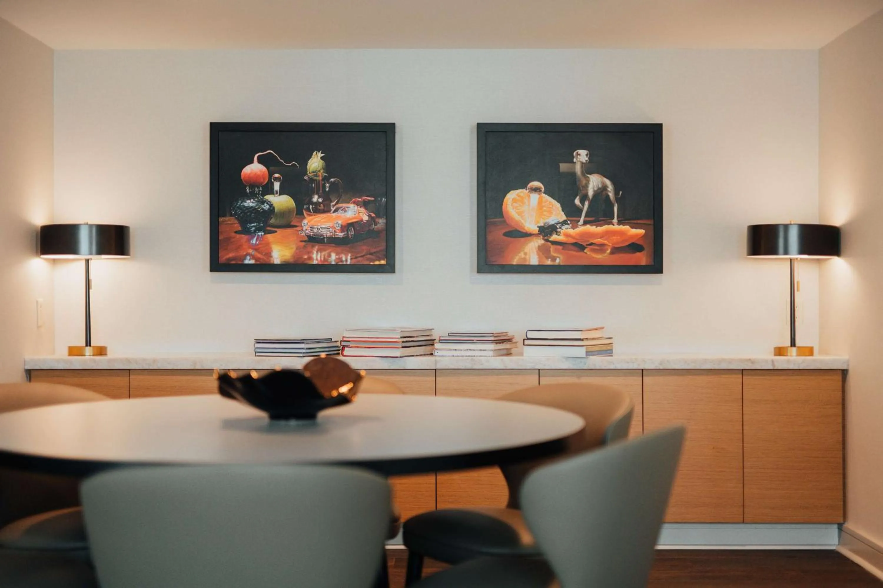 Living room in Hilton Columbus Downtown