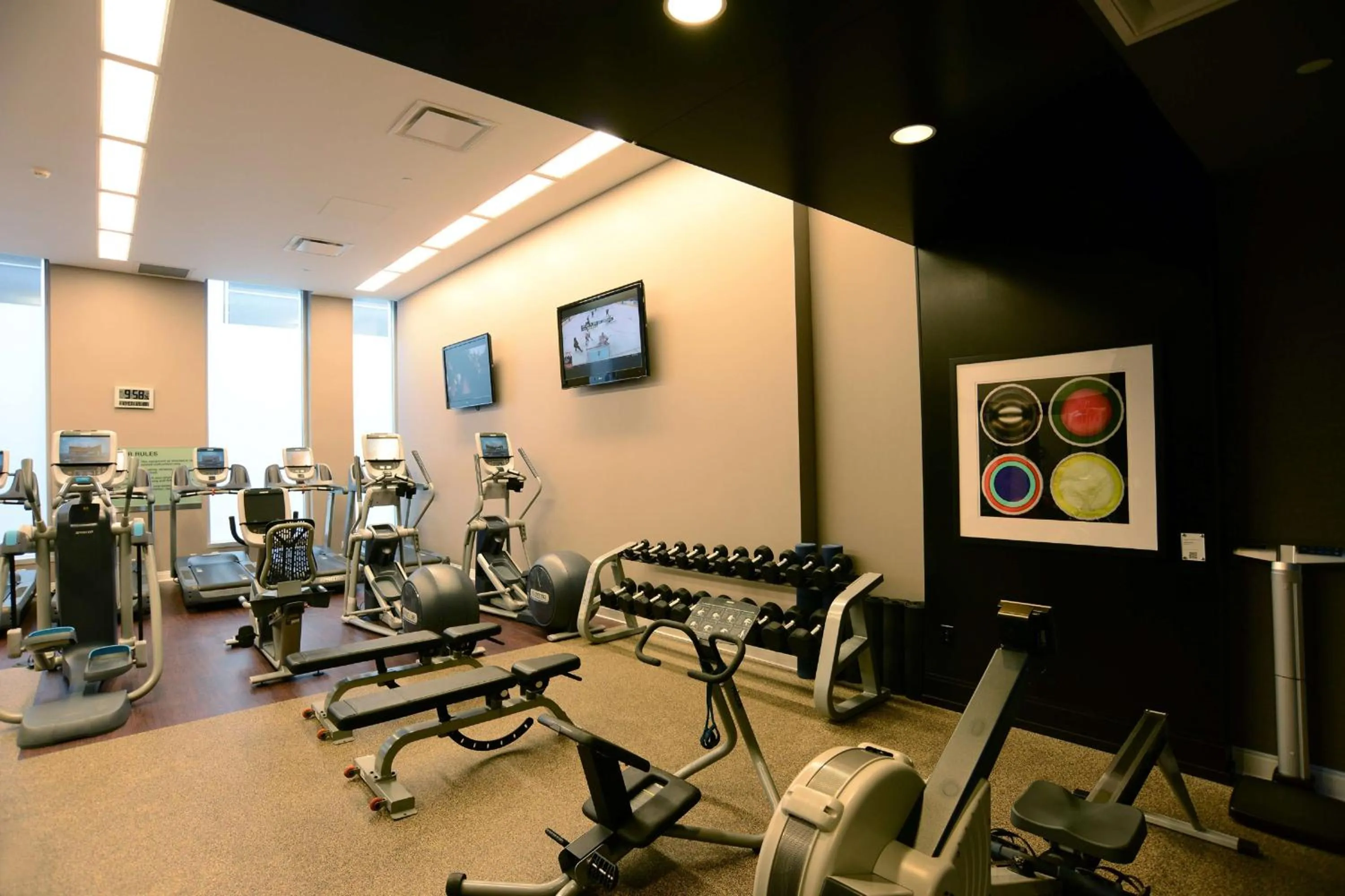 Fitness centre/facilities in Hilton Columbus Downtown