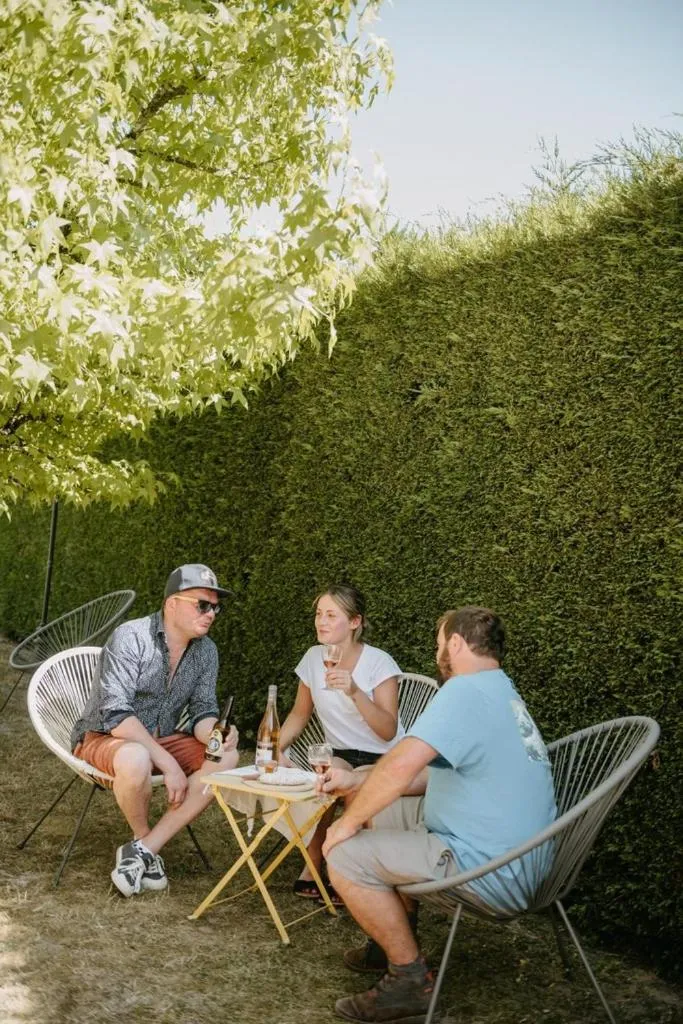 Garden in Logis Hôtel du Château