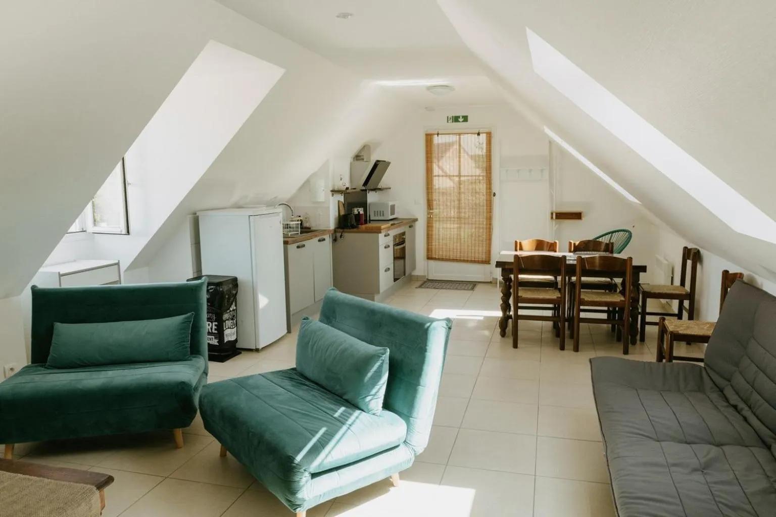 Living room in Logis Hôtel du Château