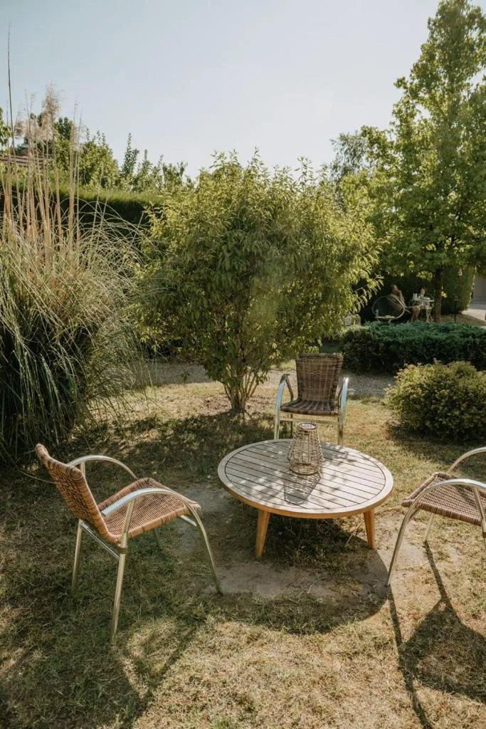 Garden in Logis Hôtel du Château
