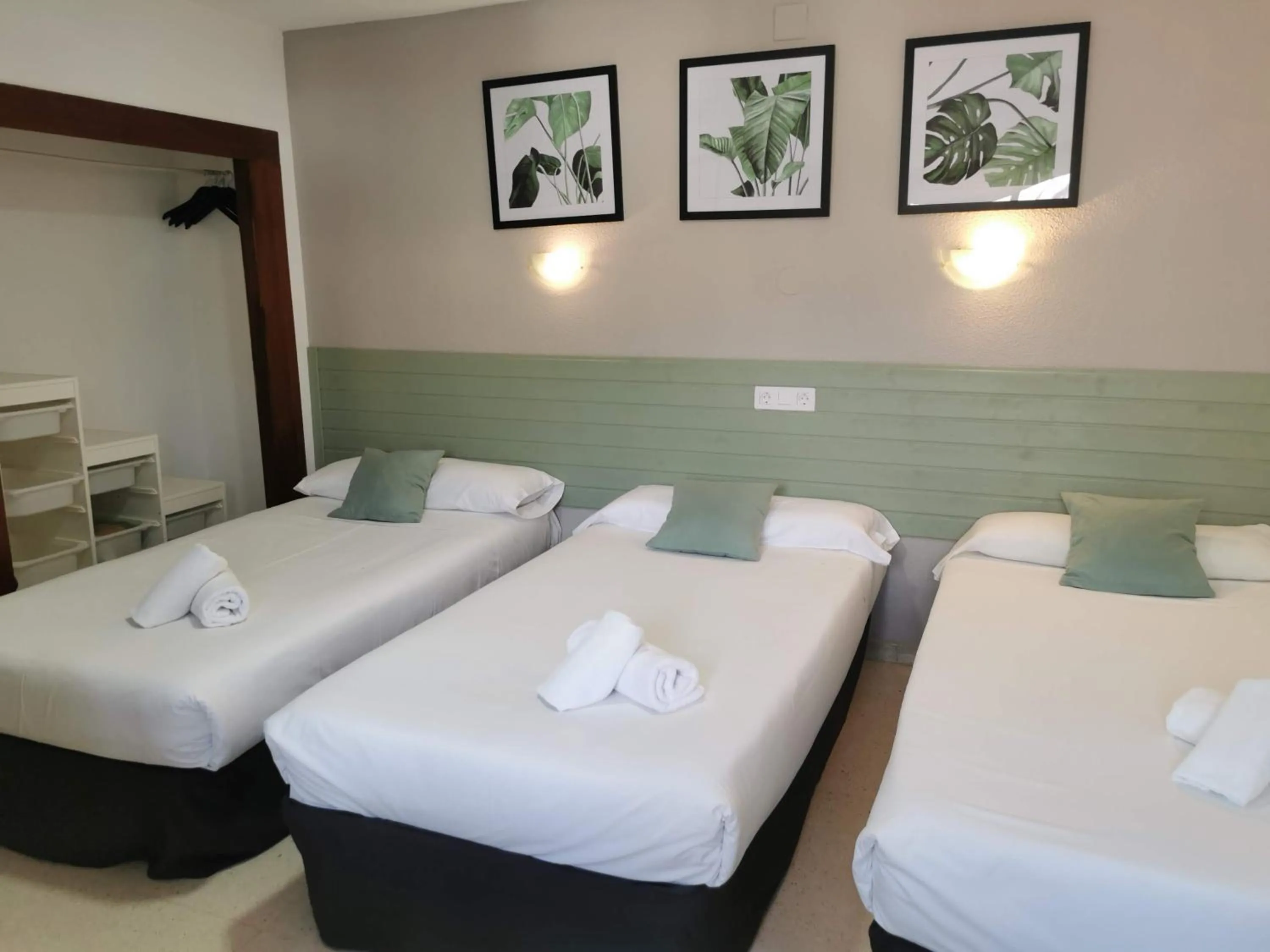 Bed in Hotel Costa Andaluza