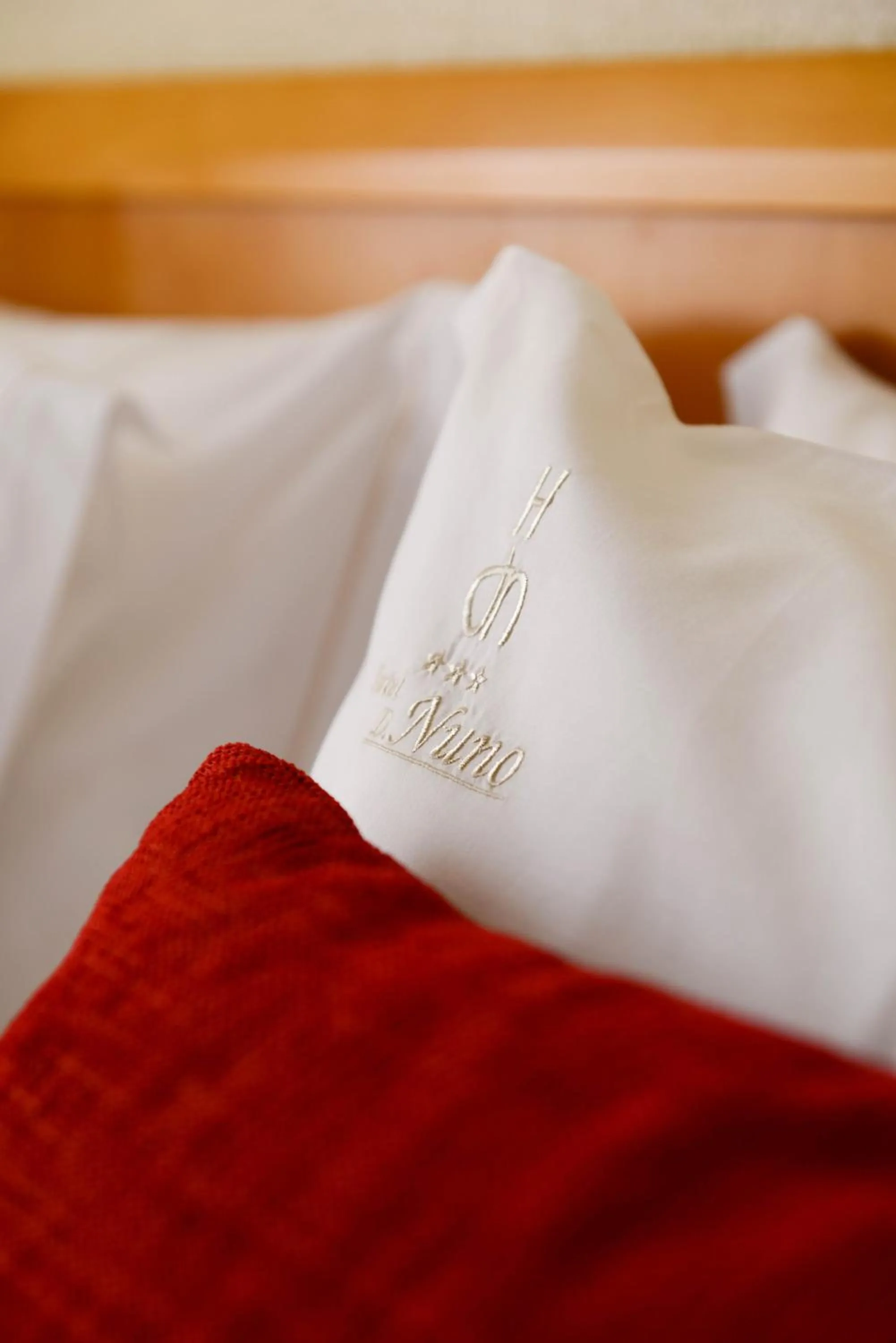 Bed in Hotel Dom Nuno