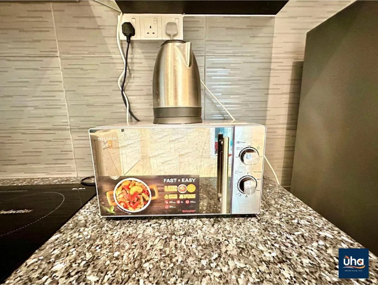 Kitchen or kitchenette in Akademik Suite by JK Home