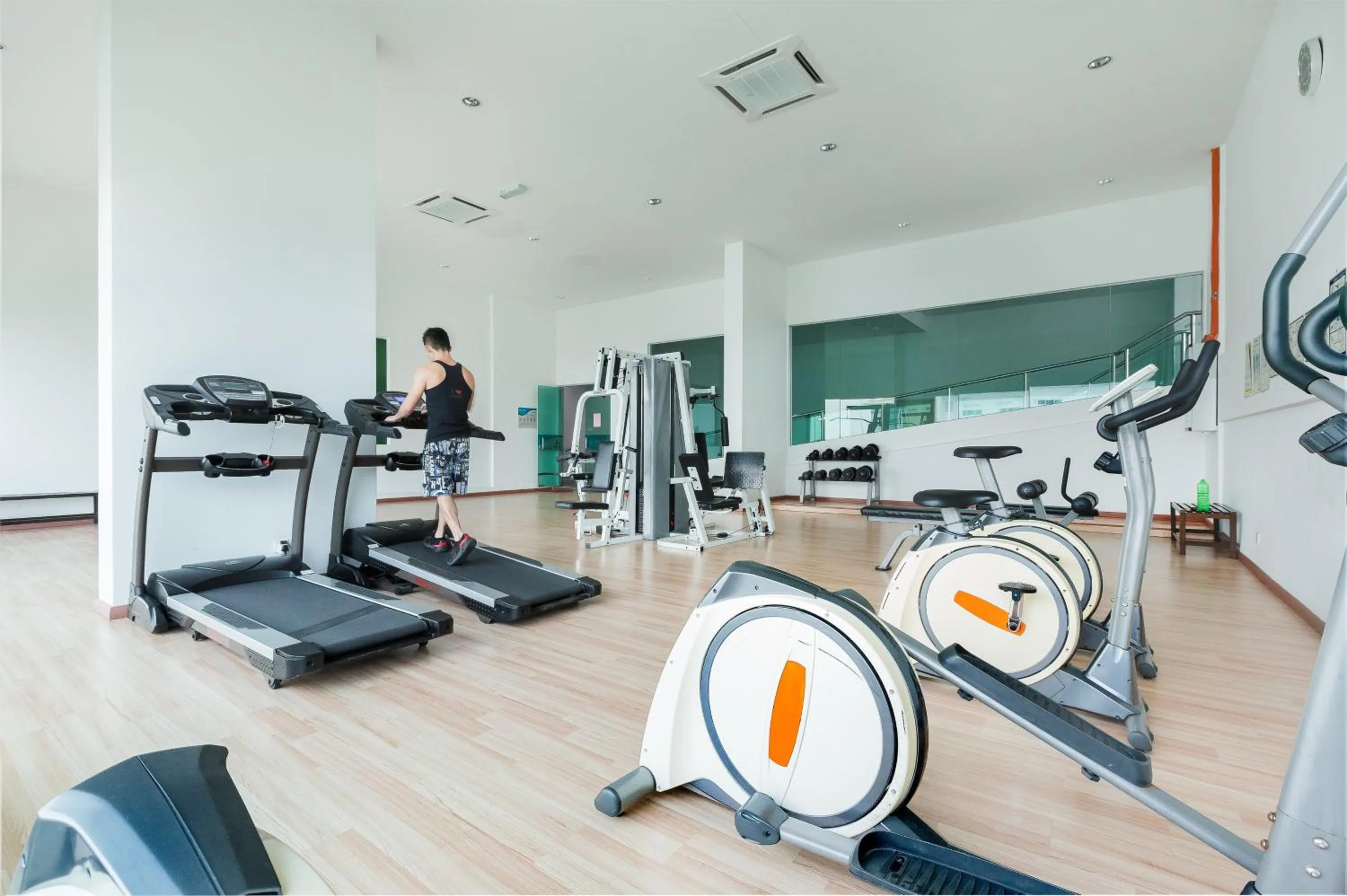 Fitness centre/facilities in Akademik Suite by JK Home