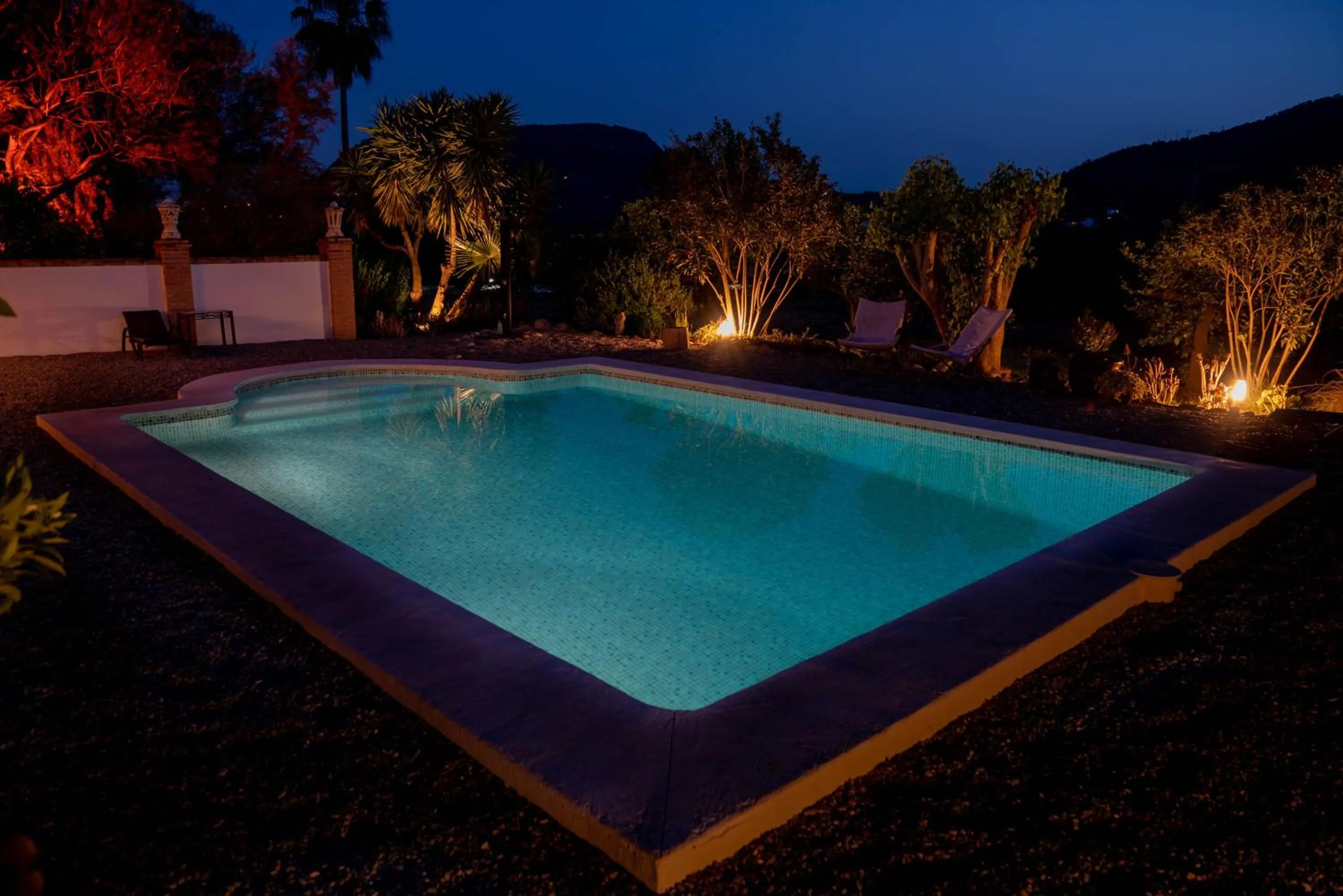 Swimming pool in Finca El Limonar
