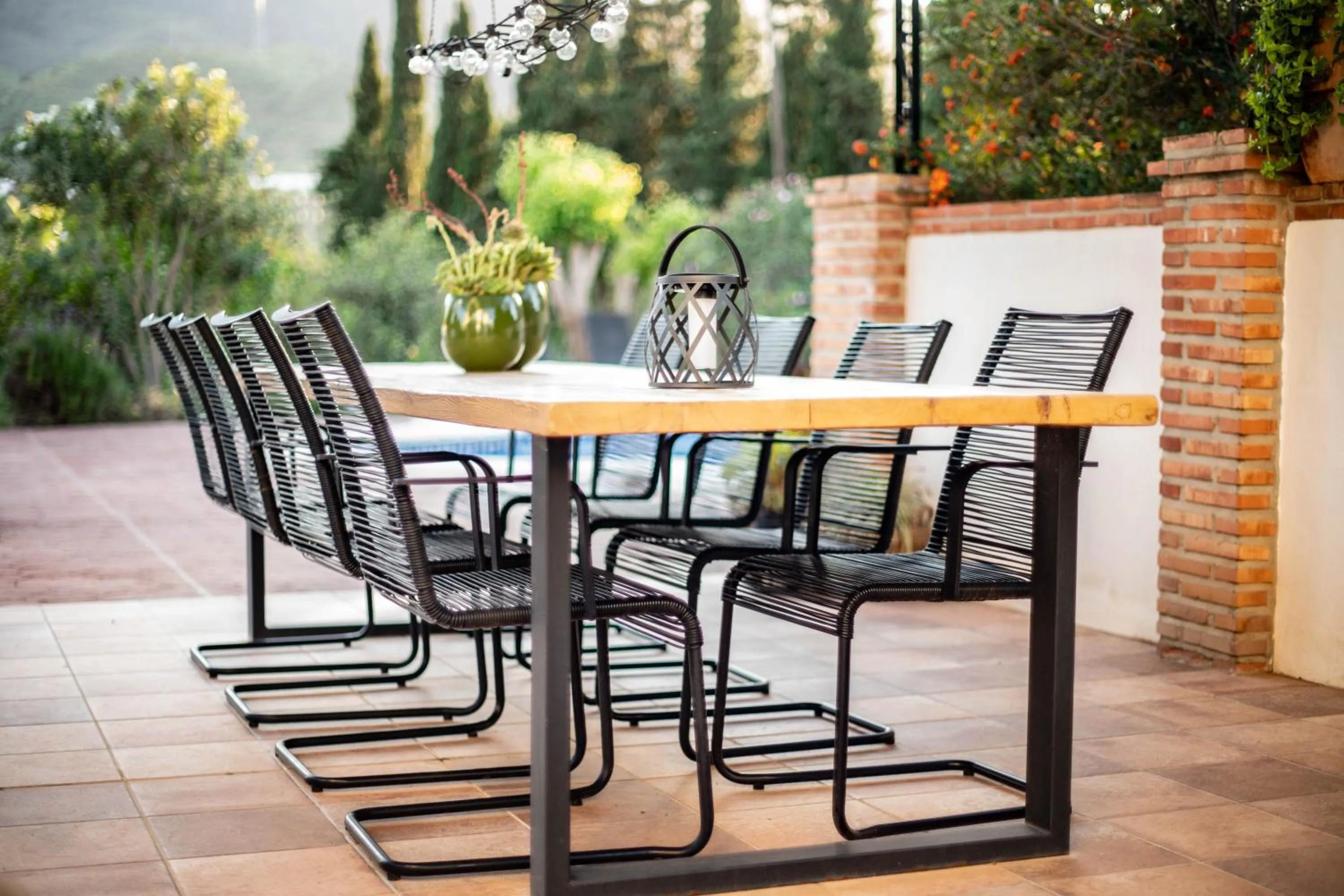 Dining area in Finca El Limonar