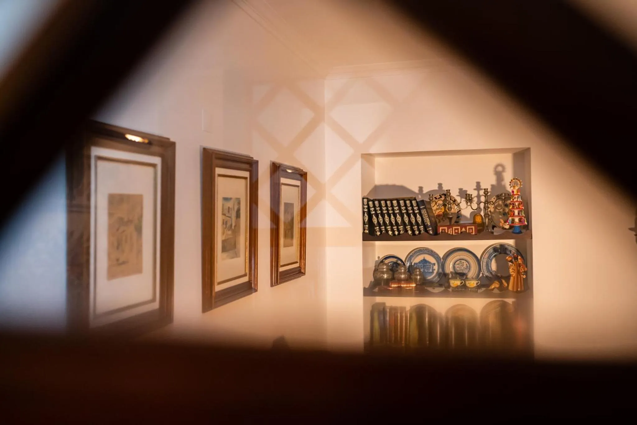 Decorative detail in Casa Amarela TH & National Monument