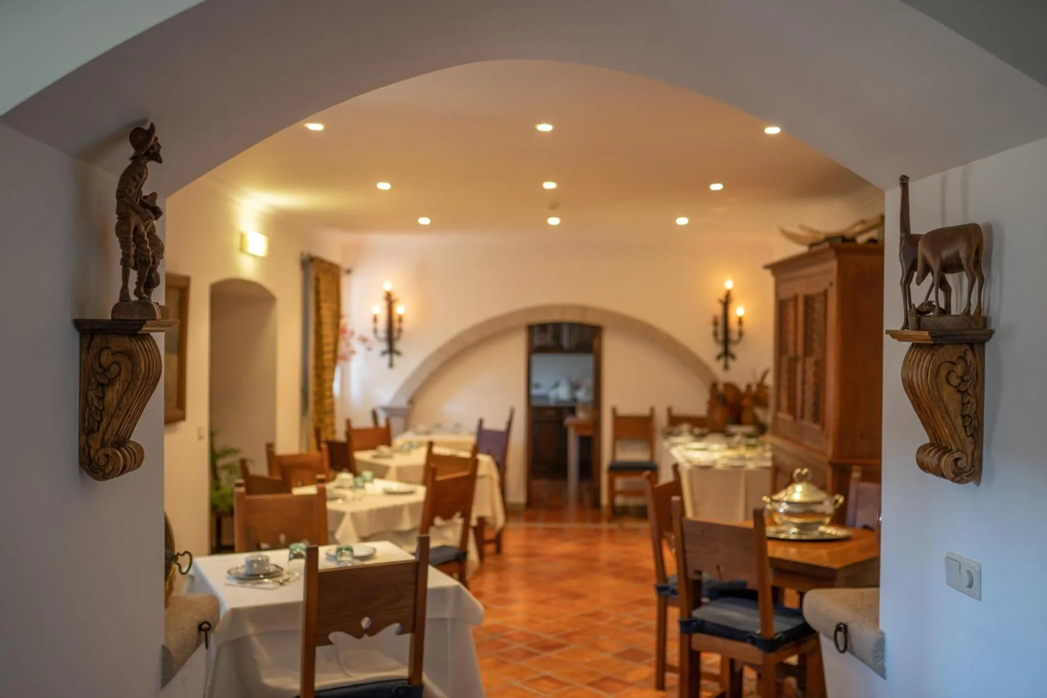 Buffet breakfast in Casa Amarela TH & National Monument