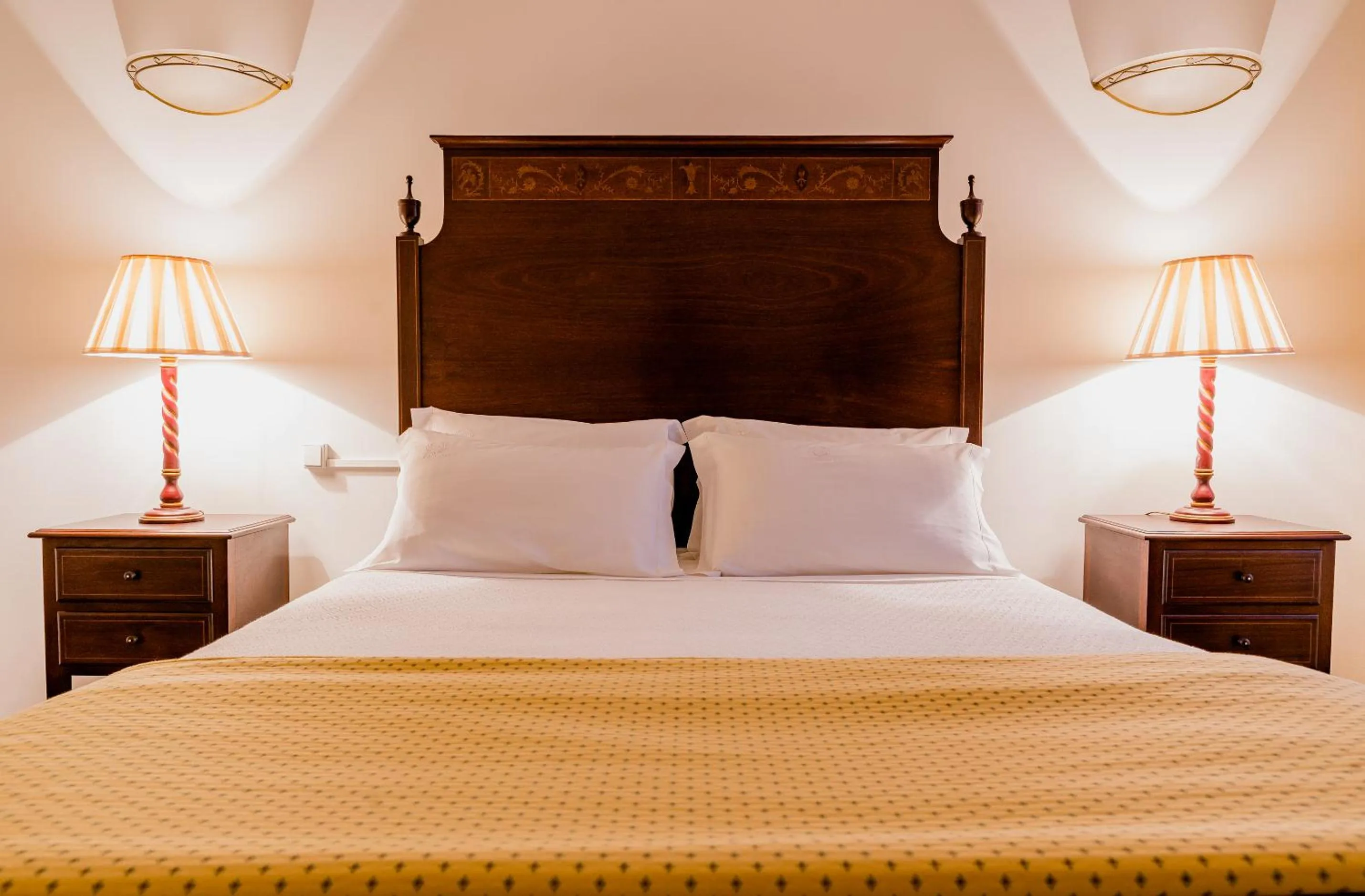 Bed in Casa Amarela TH & National Monument