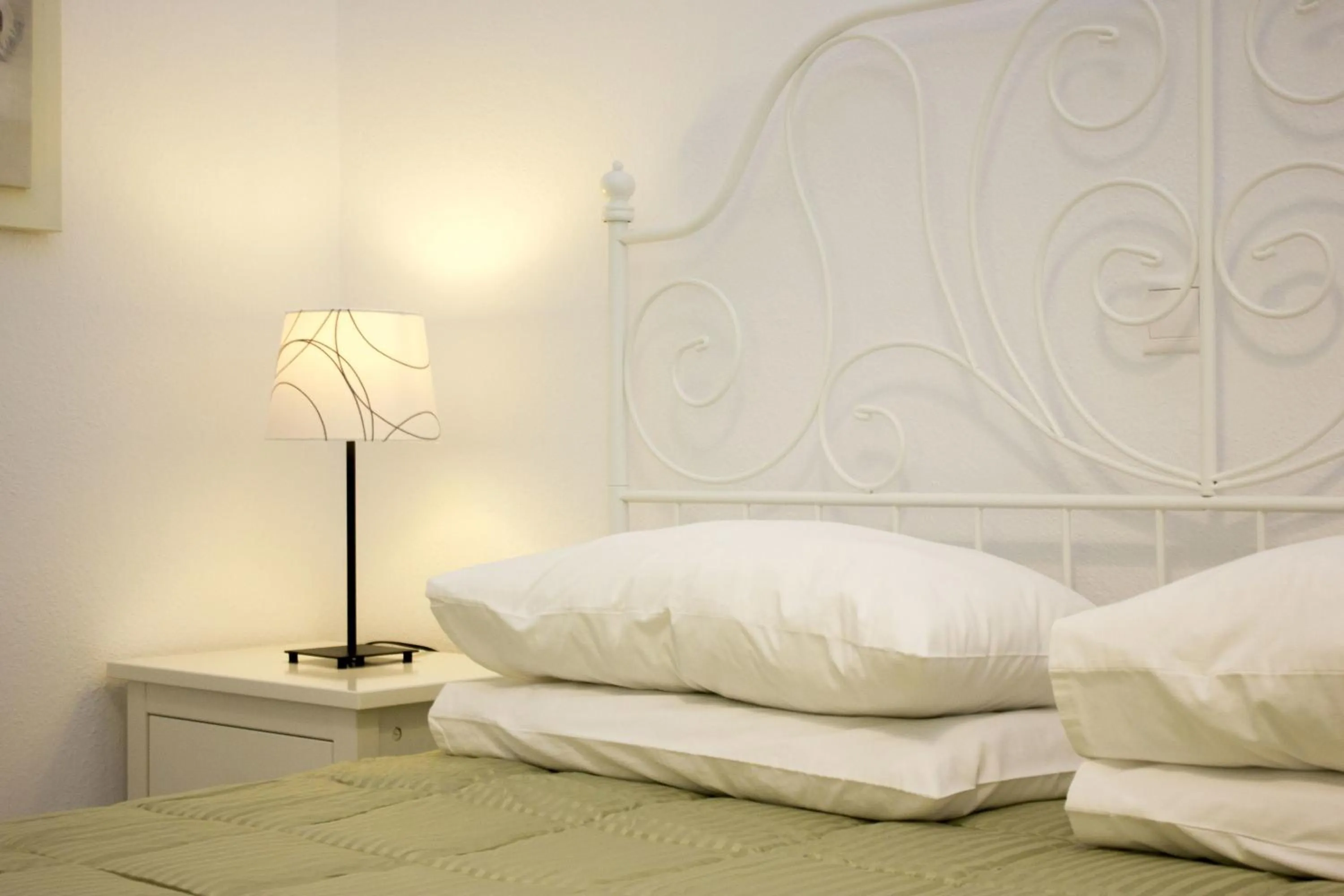 Decorative detail, Bed in Anixi Hotel