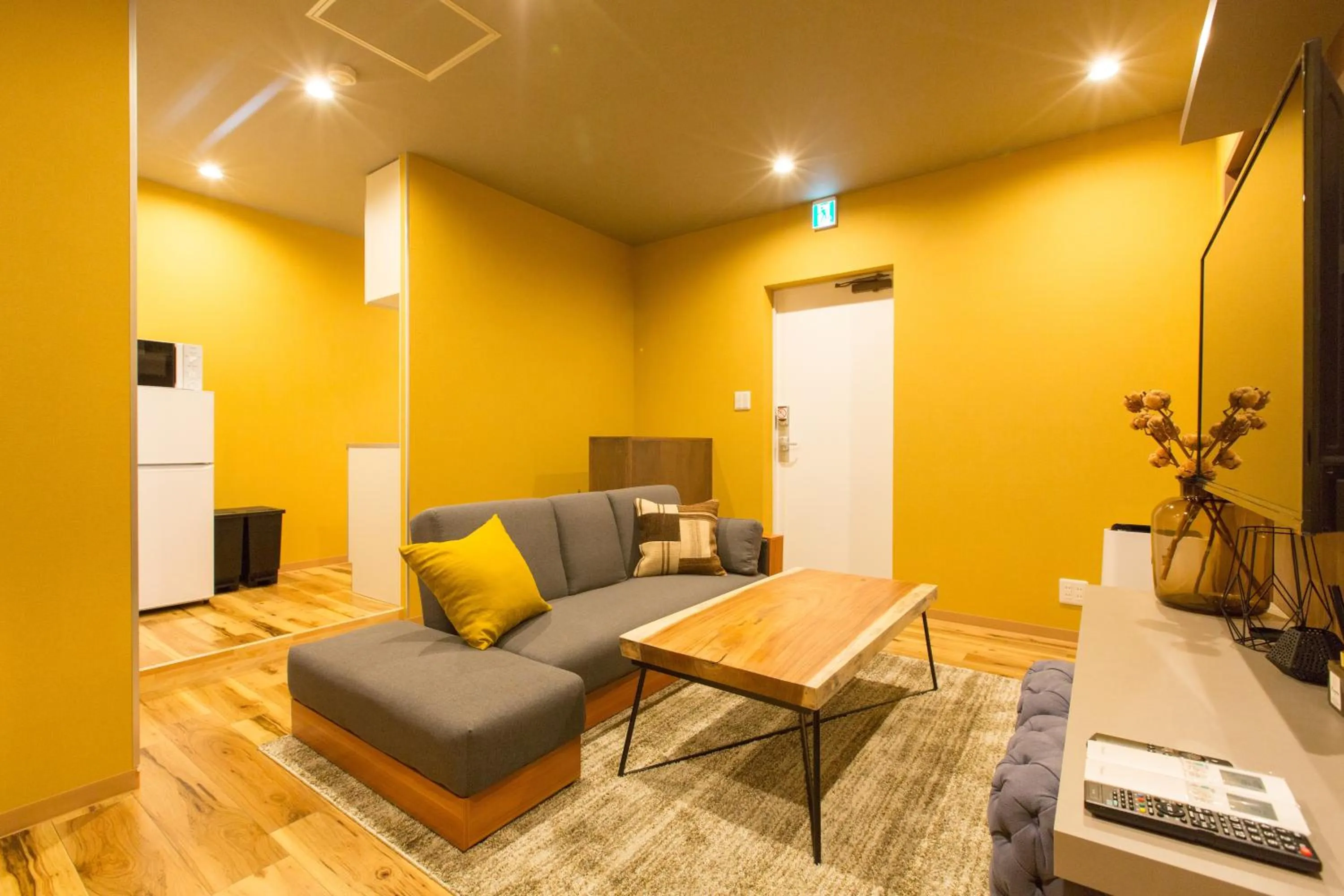 Seating area in S-Dotonbori Hotel Namba - Self Check-In Only