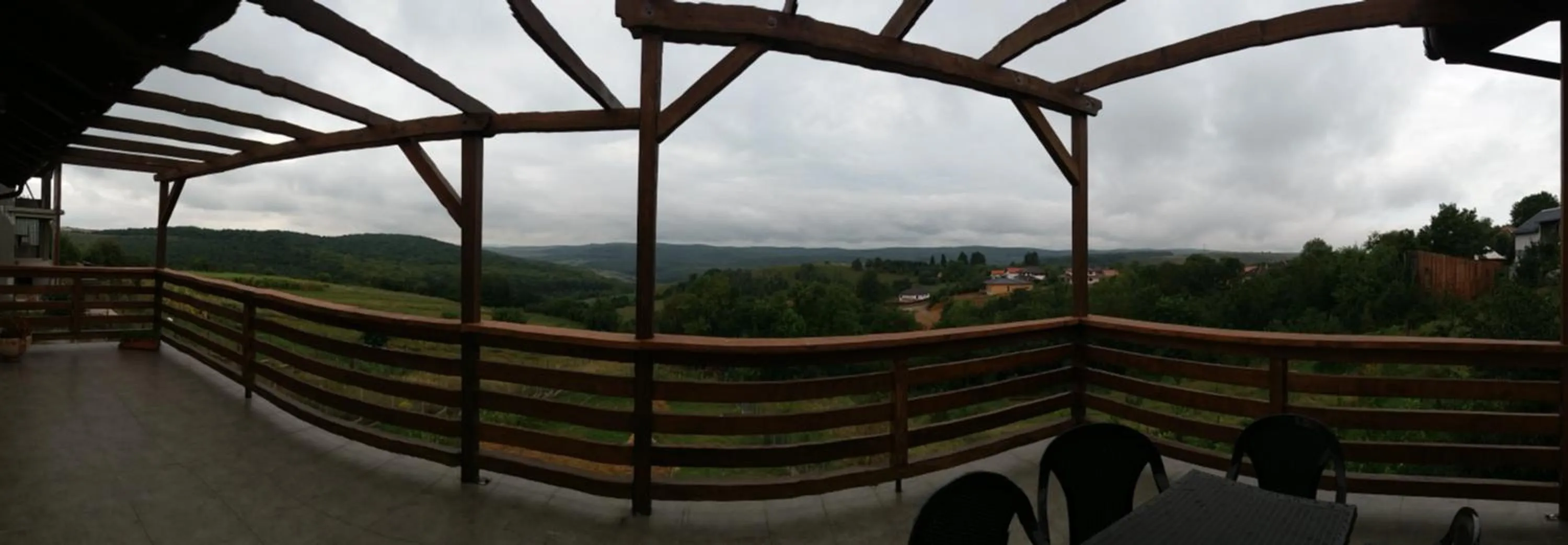 Balcony/Terrace in Agropensiunea Maris