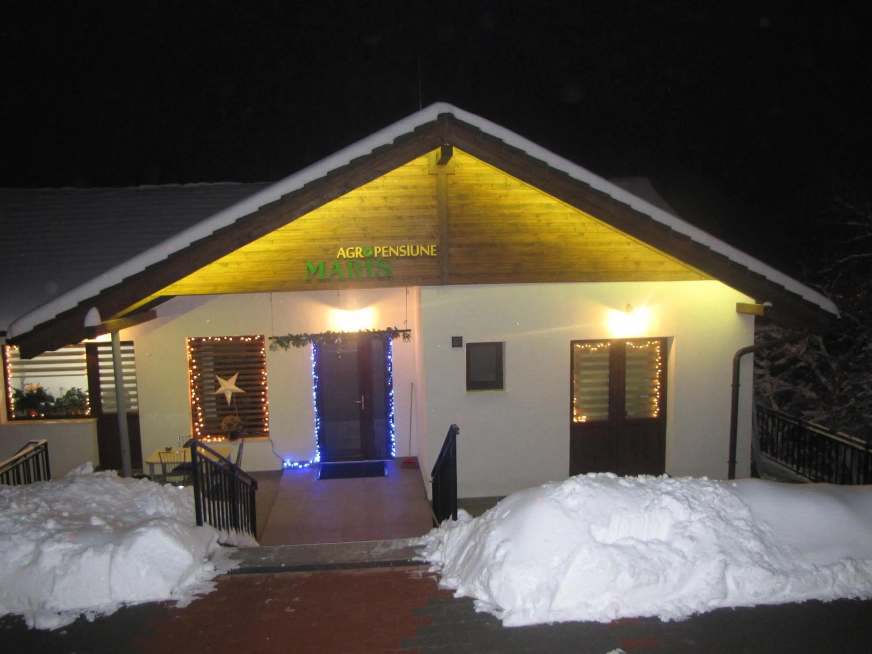 Patio in Agropensiunea Maris