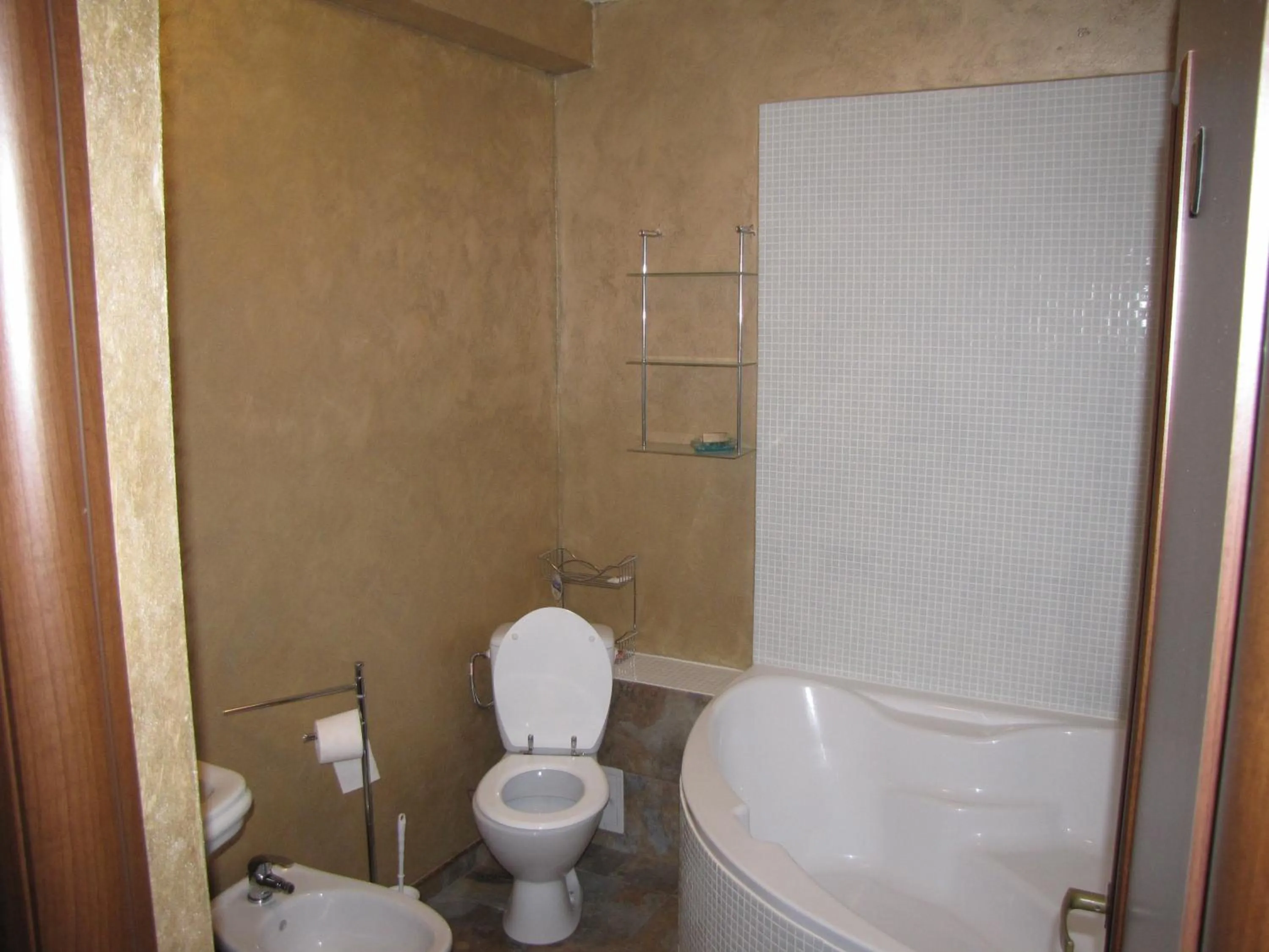 Bathroom in Agropensiunea Maris