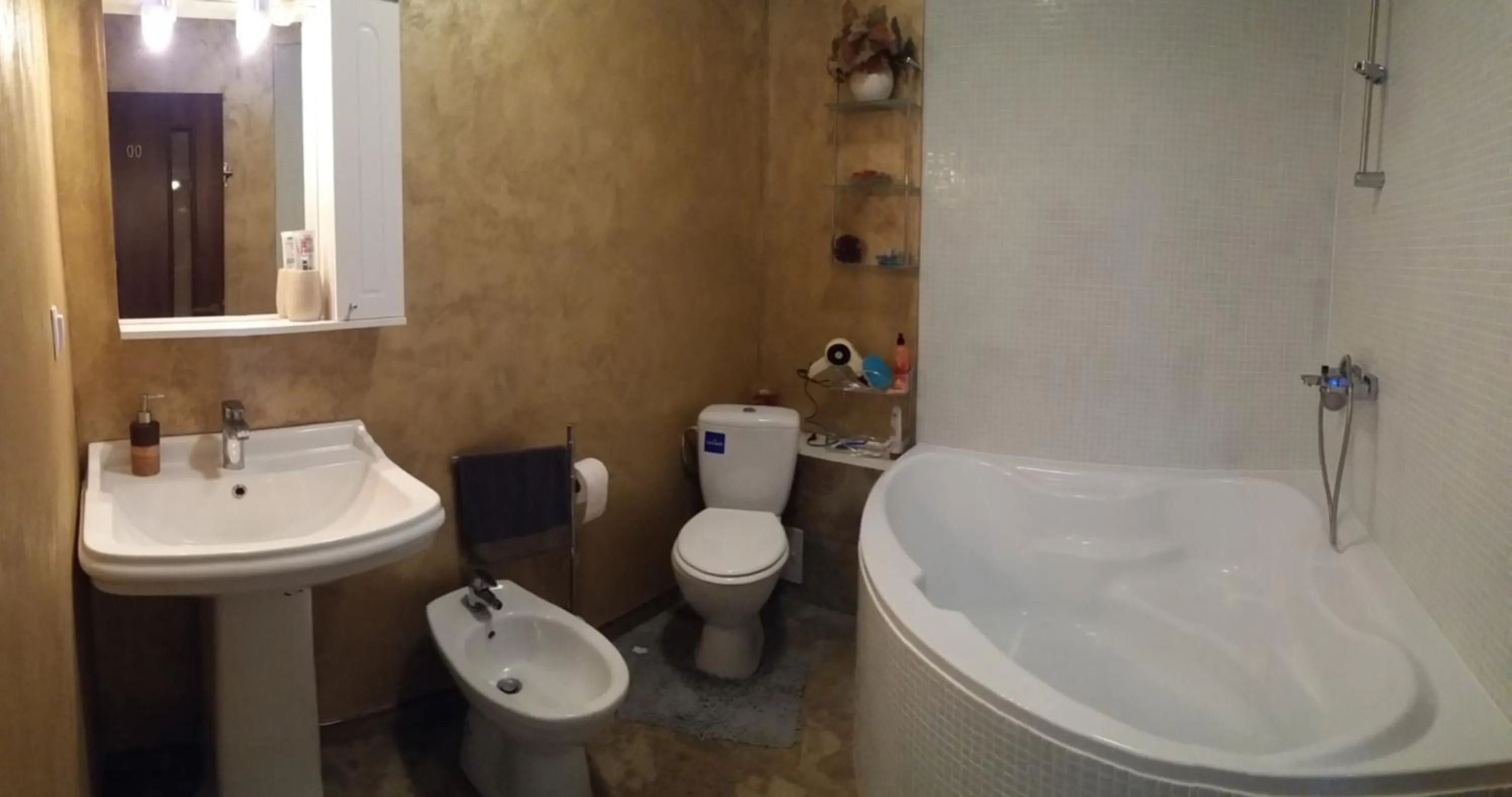 Shower in Agropensiunea Maris