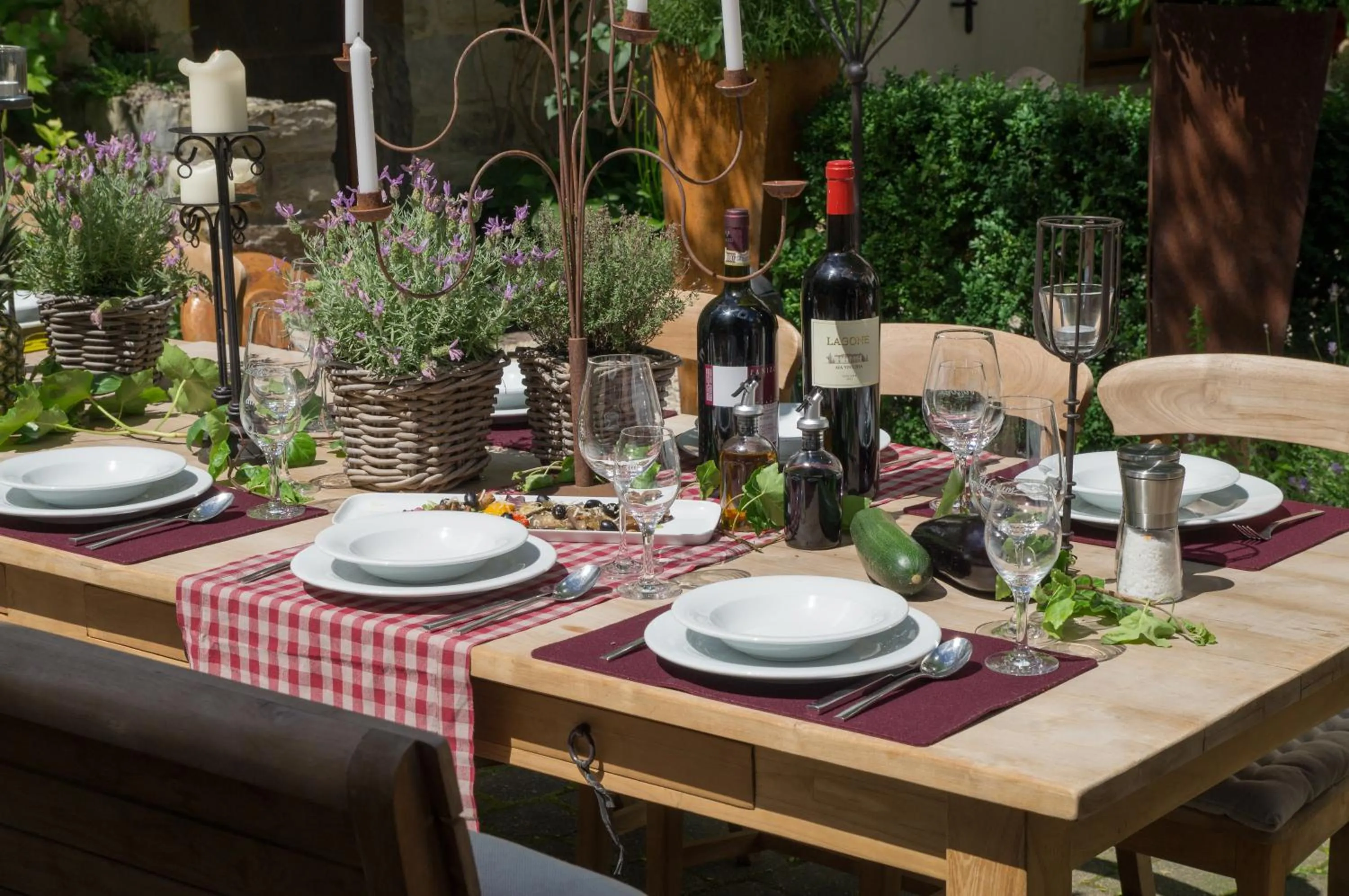 Patio in Galerie Hotel