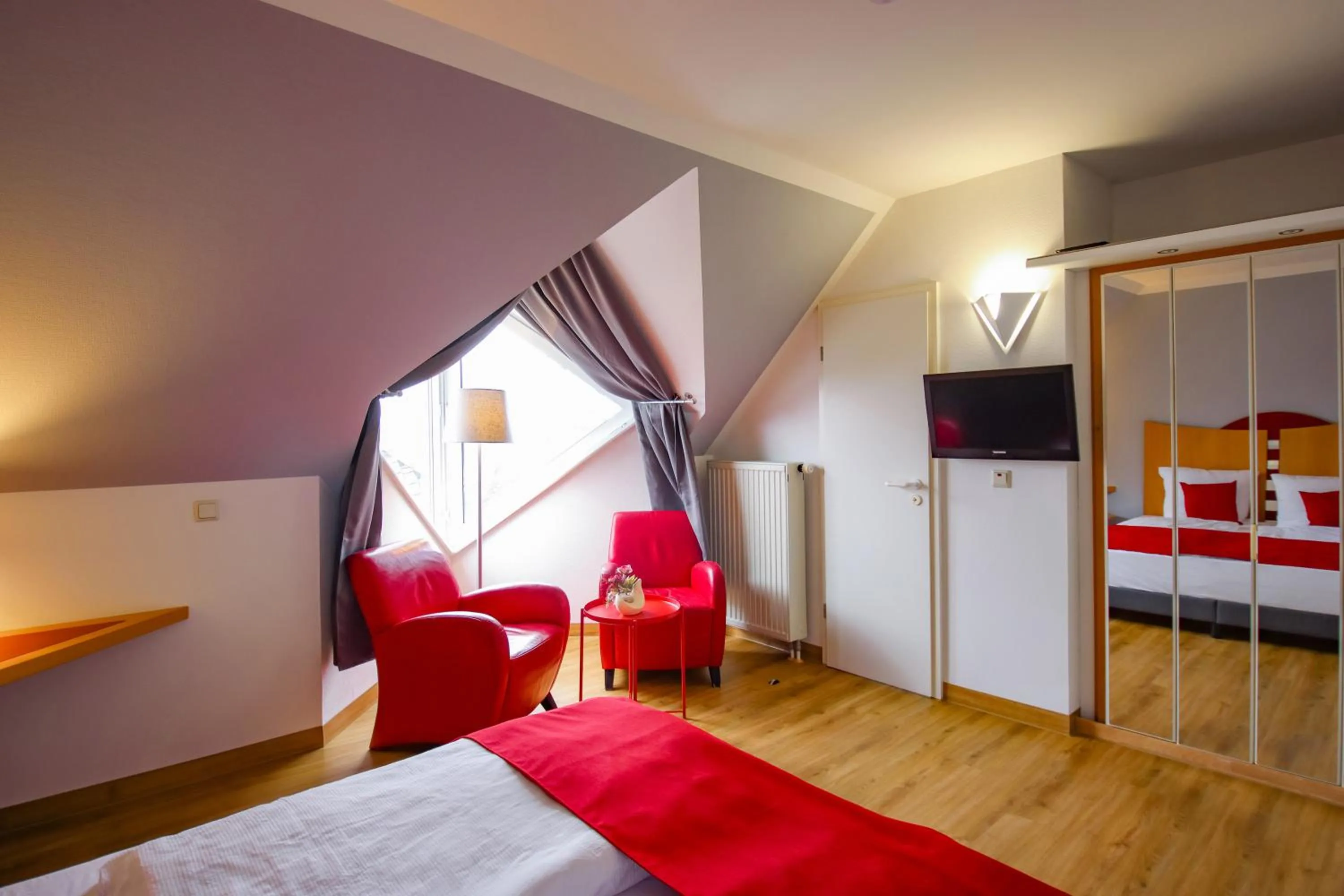 Photo of the whole room, Bed in Inselhotel kleiner Bodden