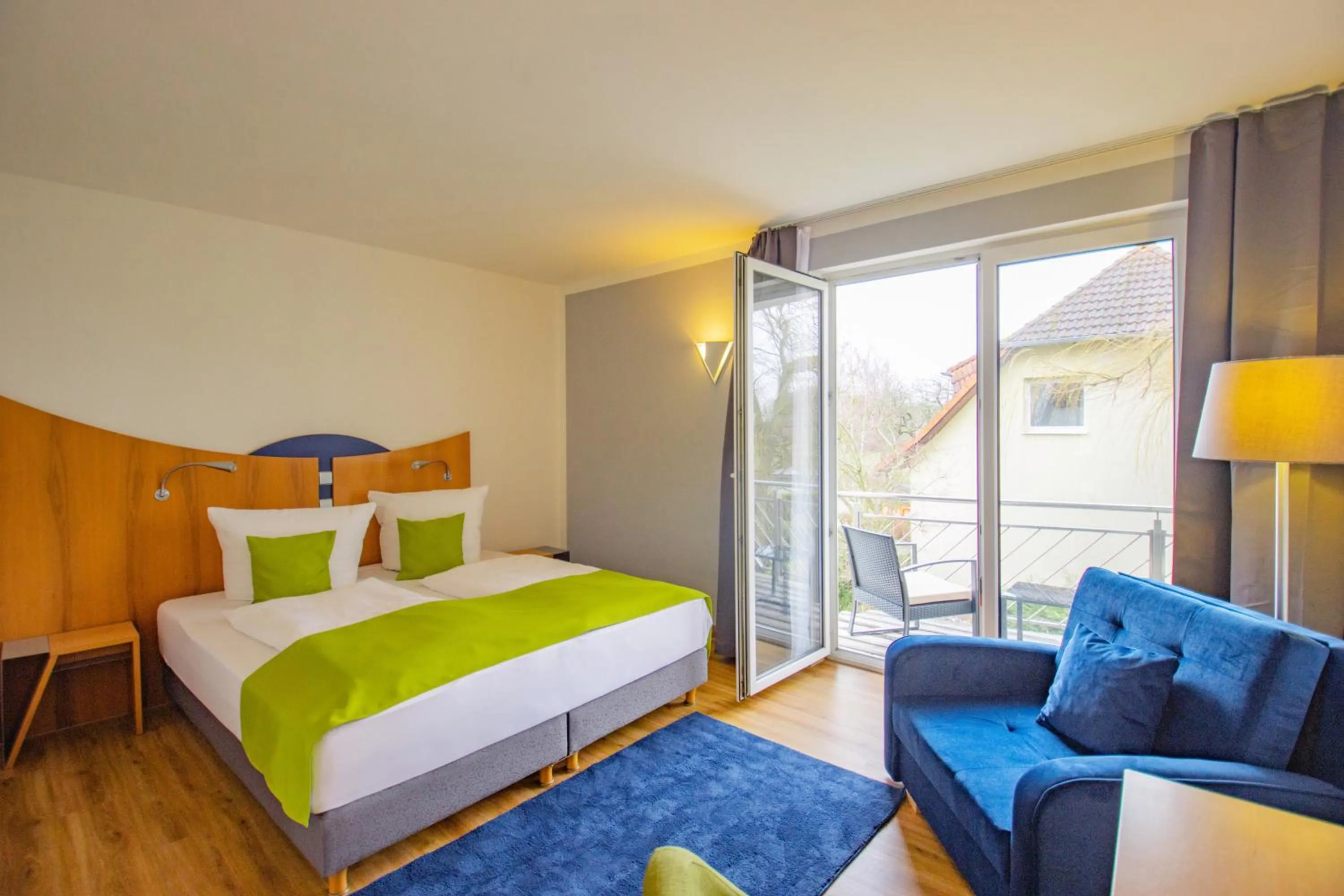 Photo of the whole room, Bed in Inselhotel kleiner Bodden