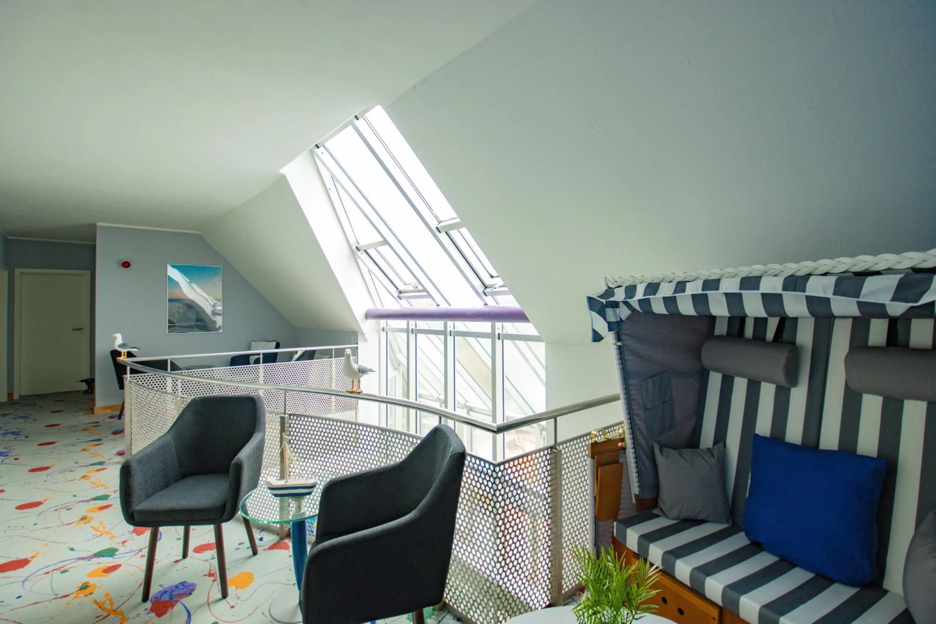 Seating area in Inselhotel kleiner Bodden