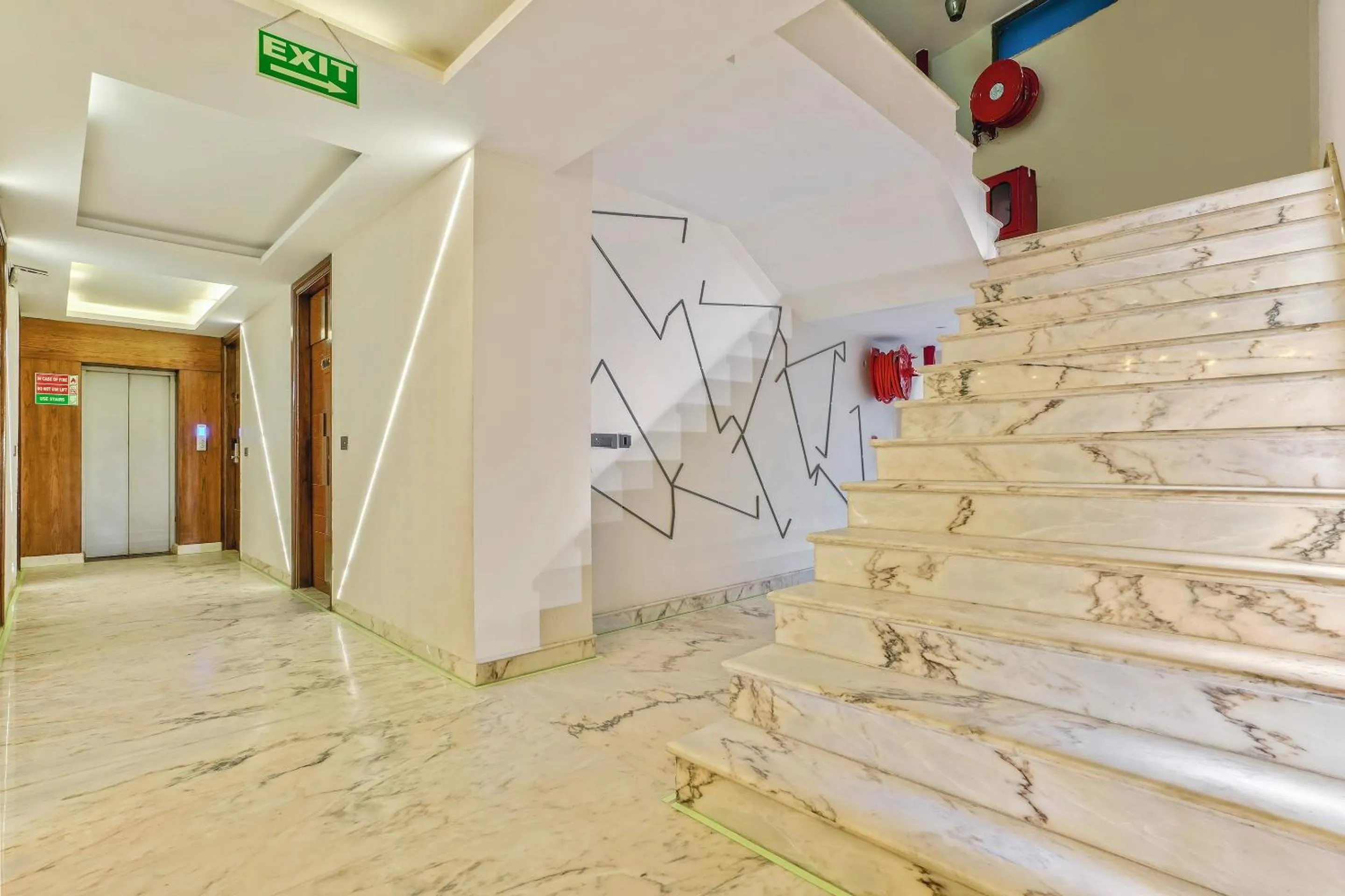 Facade/entrance in Staybook Hotel Nitya Maharani, Free Airport Pickup