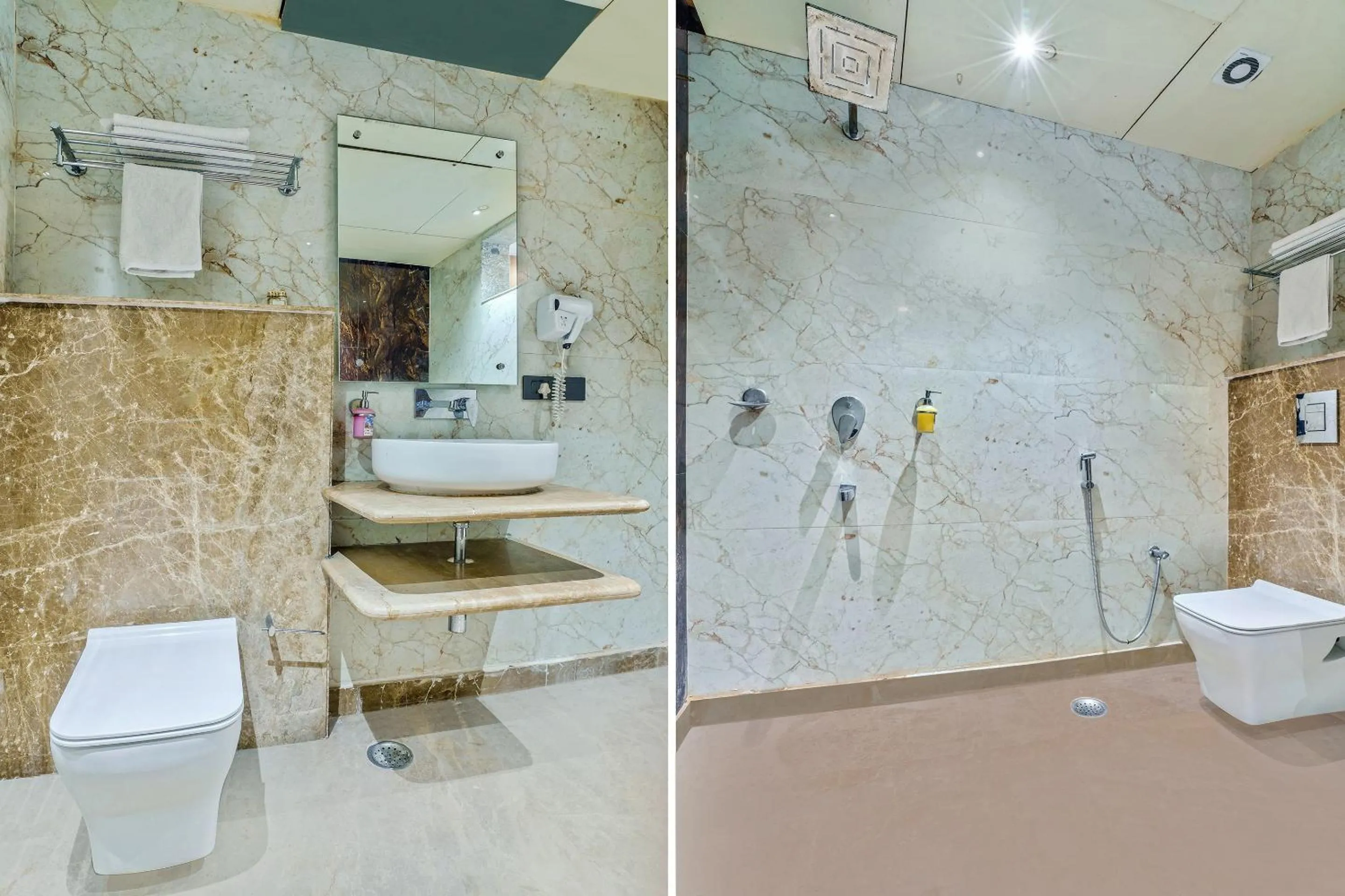 Shower, Bathroom in Staybook Hotel Nitya Maharani, Free Airport Pickup