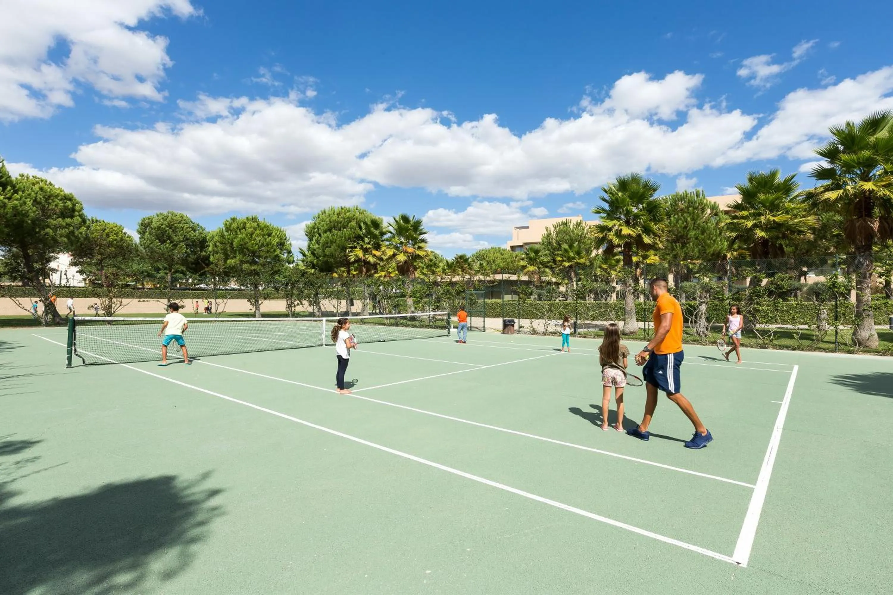 Tennis court in NAU Sao Rafael Suites - All Inclusive