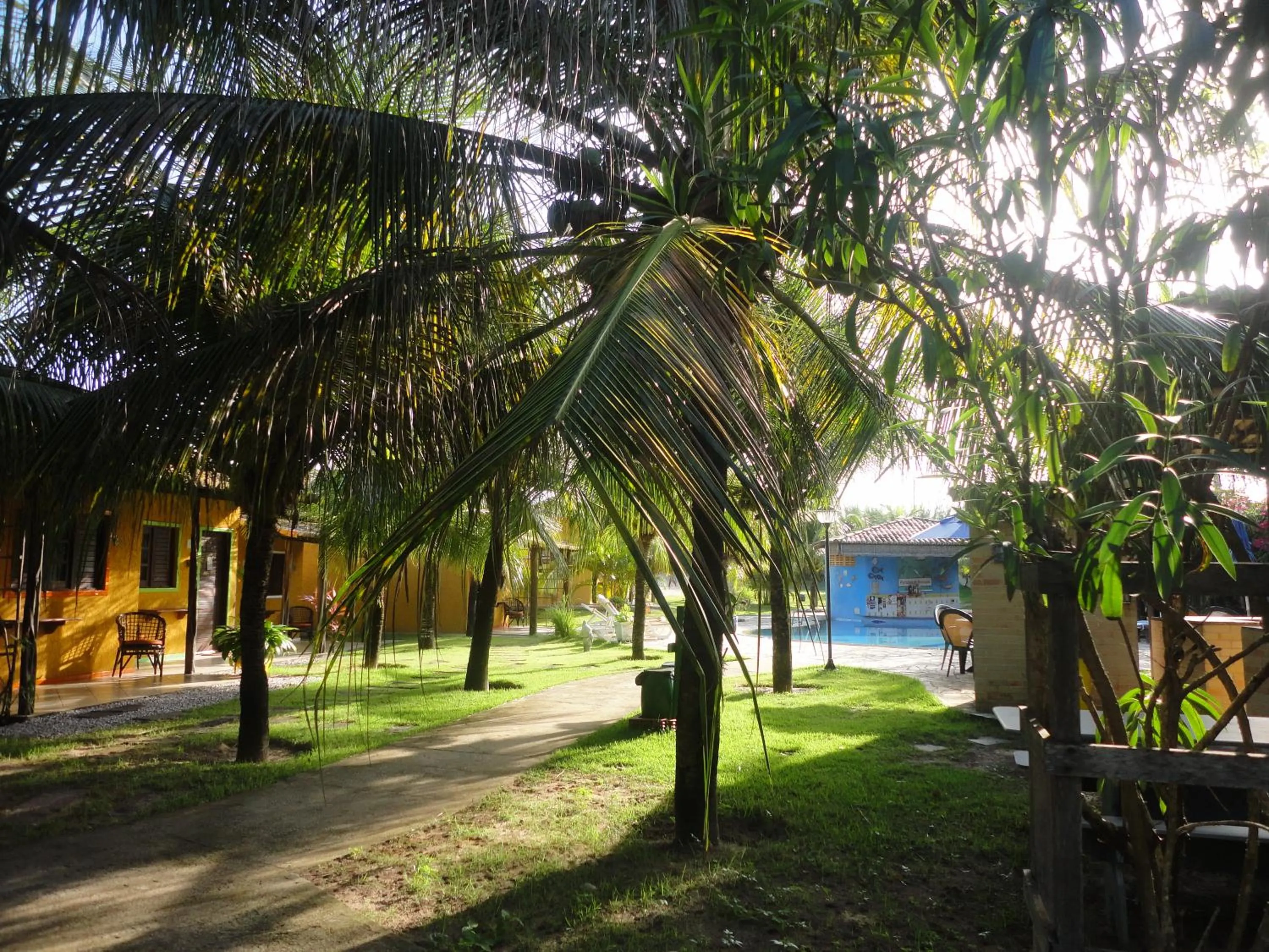 Garden in Hotel Enseada Maracajaú