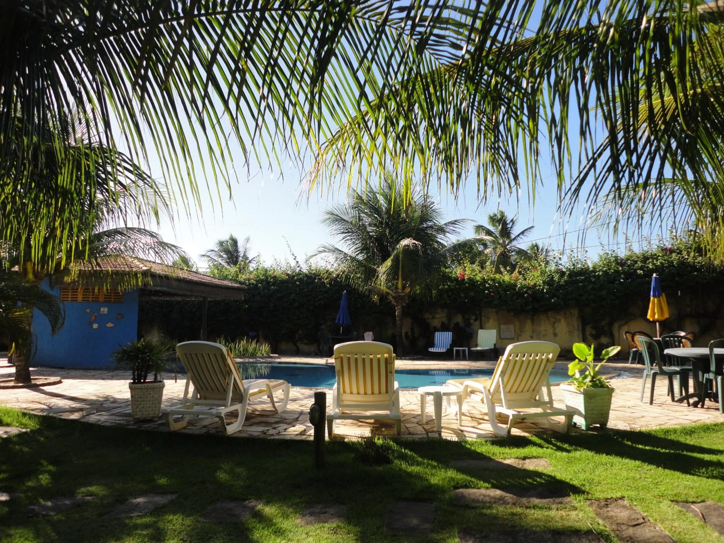 Swimming pool in Hotel Enseada Maracajaú