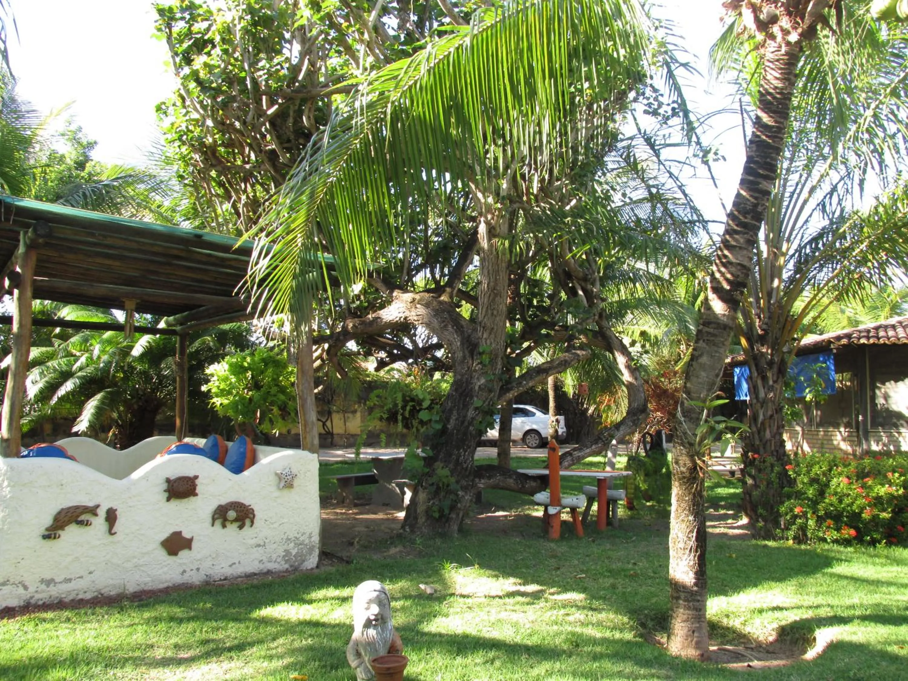 Garden in Hotel Enseada Maracajaú