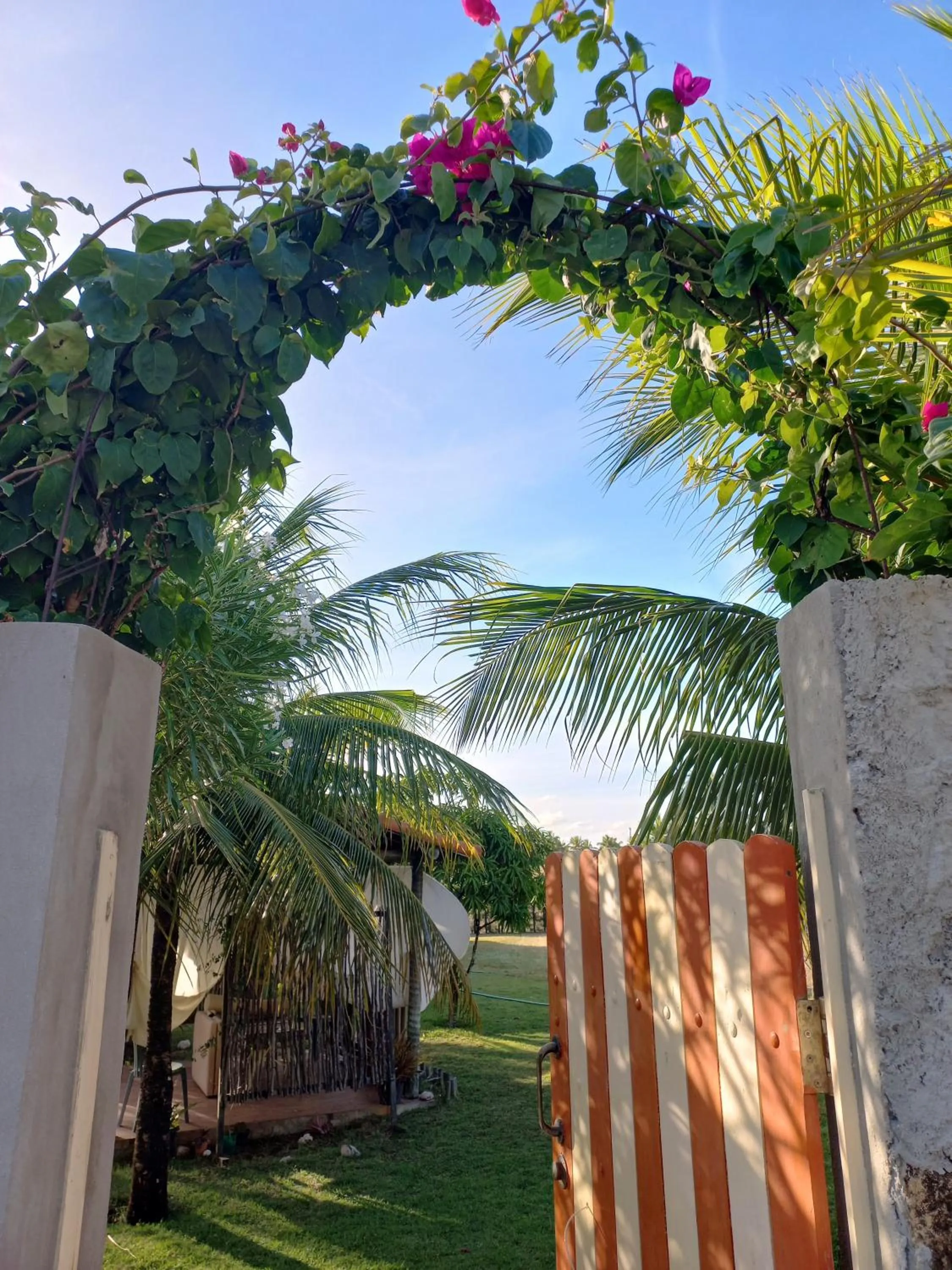 Garden in Hotel Enseada Maracajaú