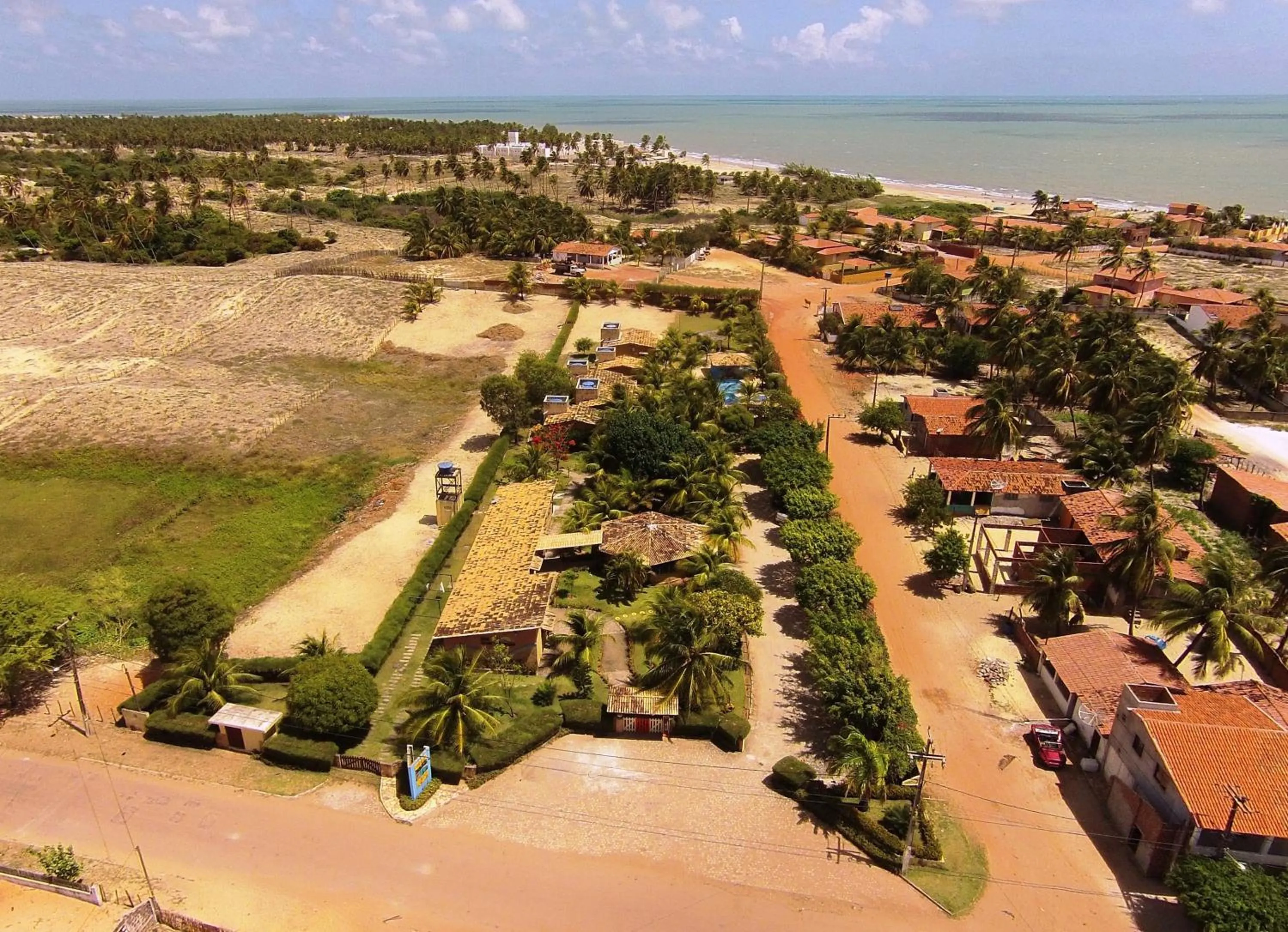 Bird's eye view in Hotel Enseada Maracajaú