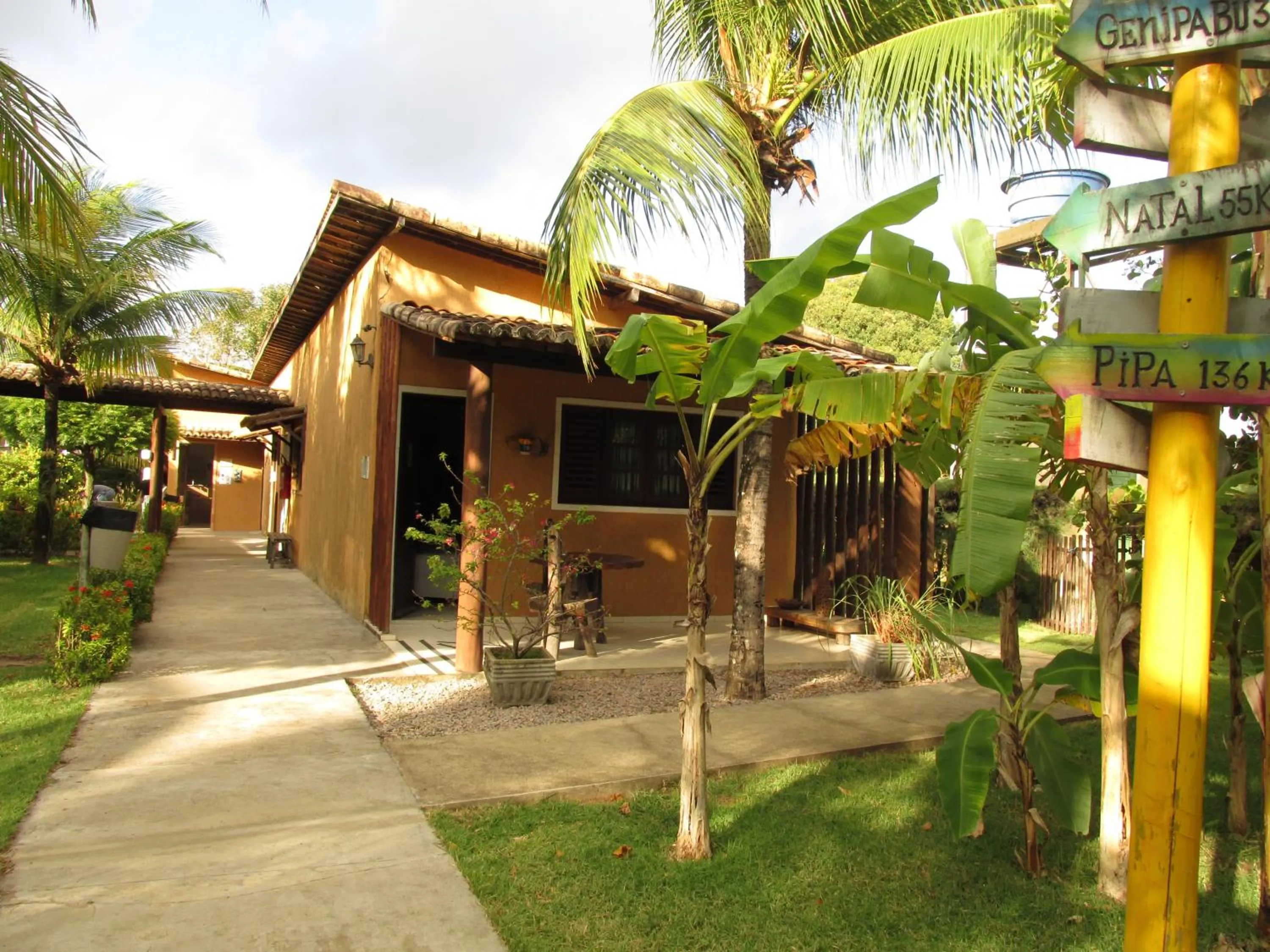 Balcony/Terrace in Hotel Enseada Maracajaú