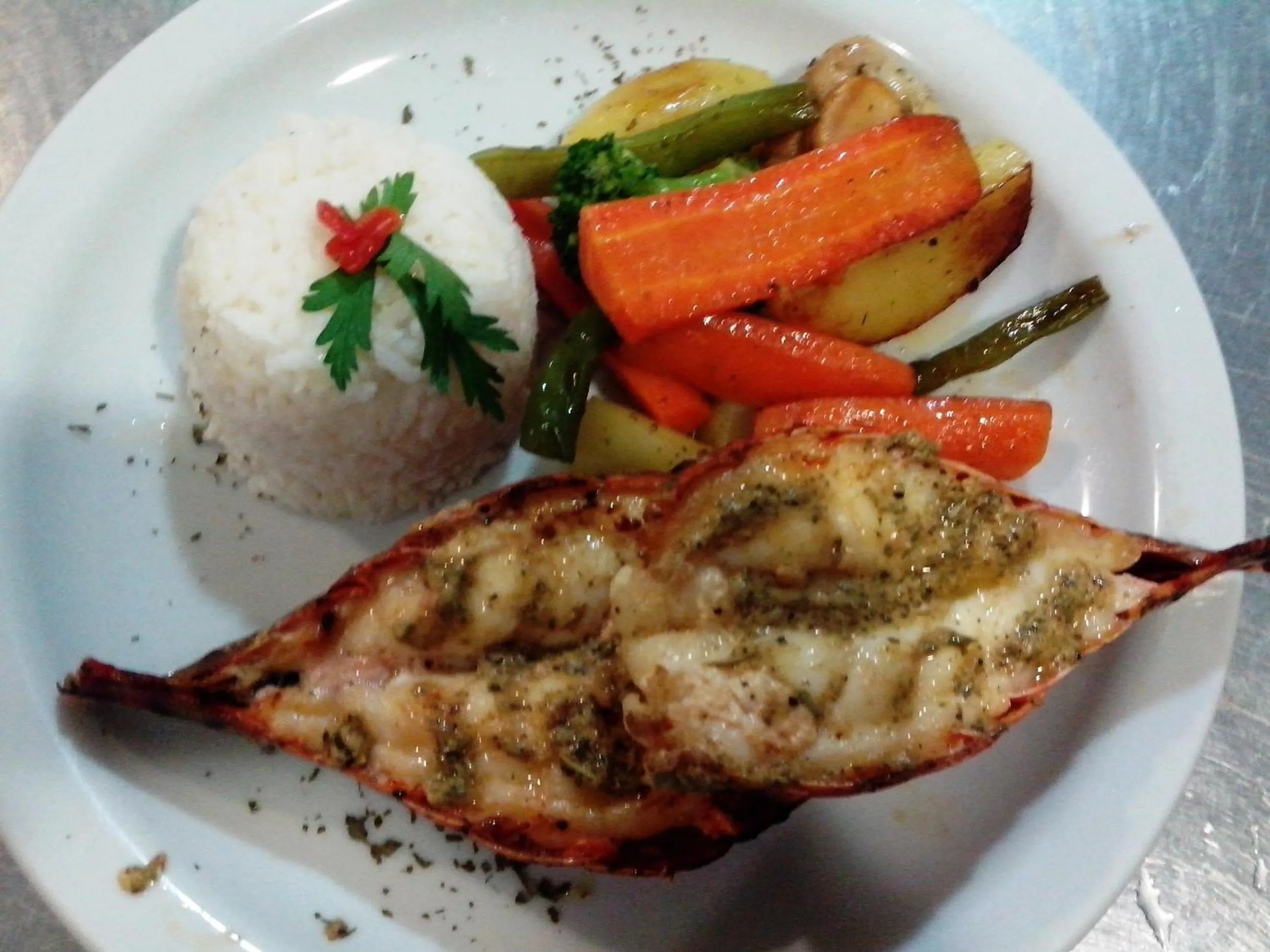 Food in Hotel Enseada Maracajaú