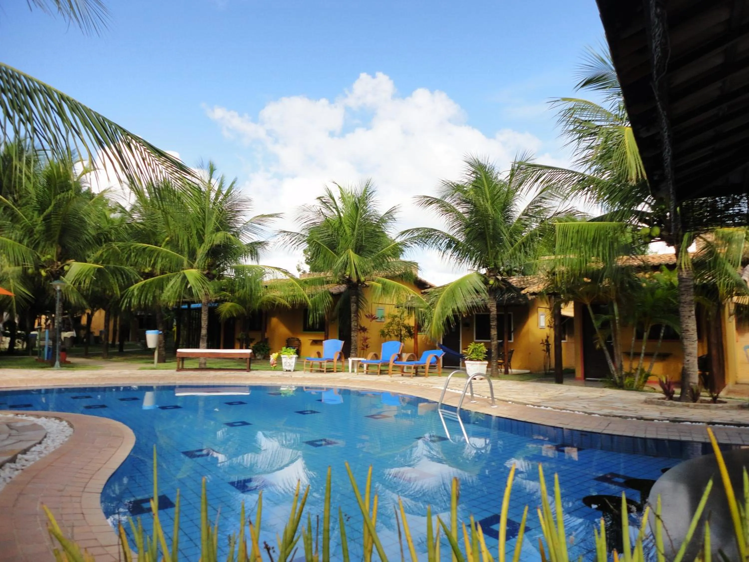 Balcony/Terrace in Hotel Enseada Maracajaú