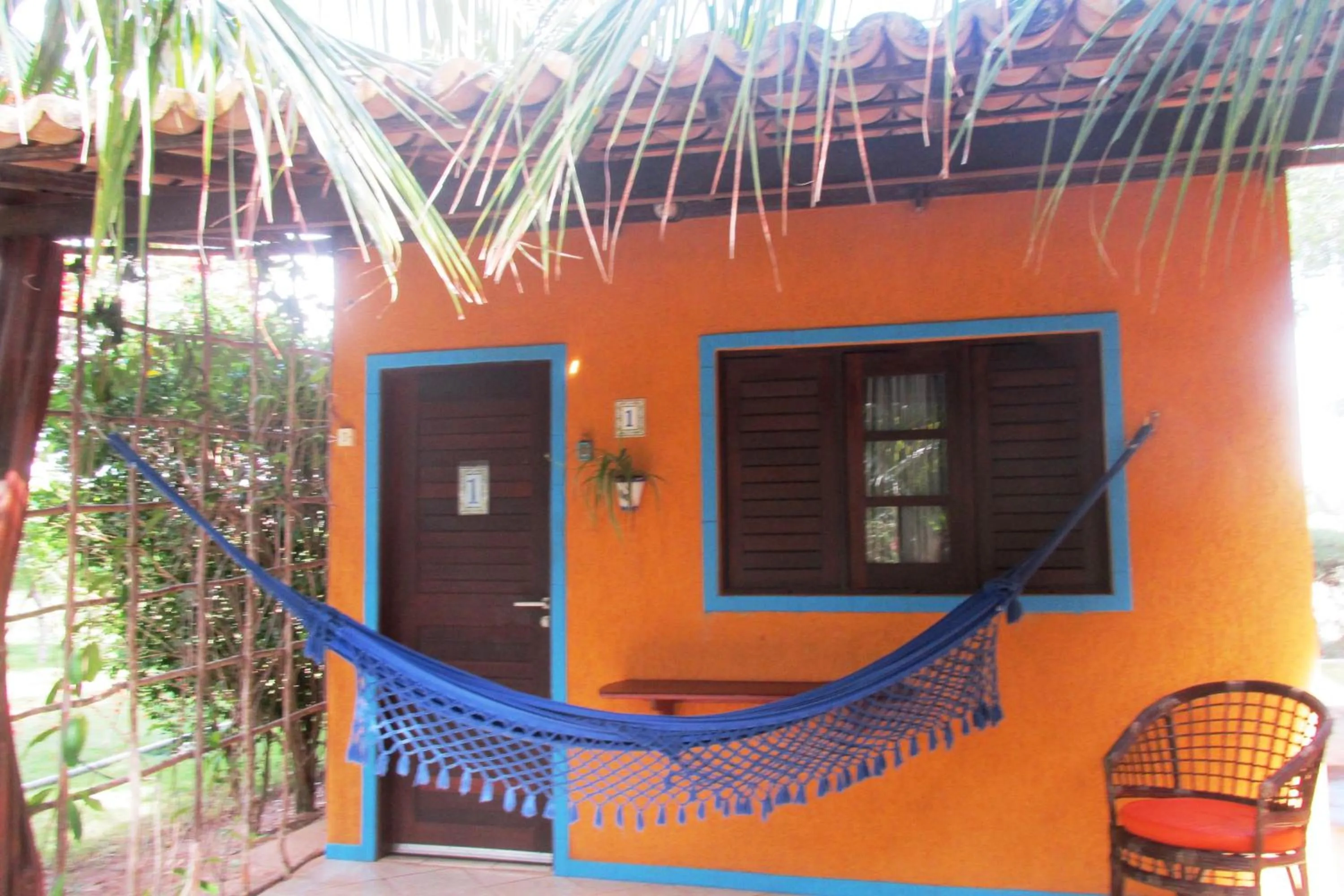 Balcony/Terrace in Hotel Enseada Maracajaú