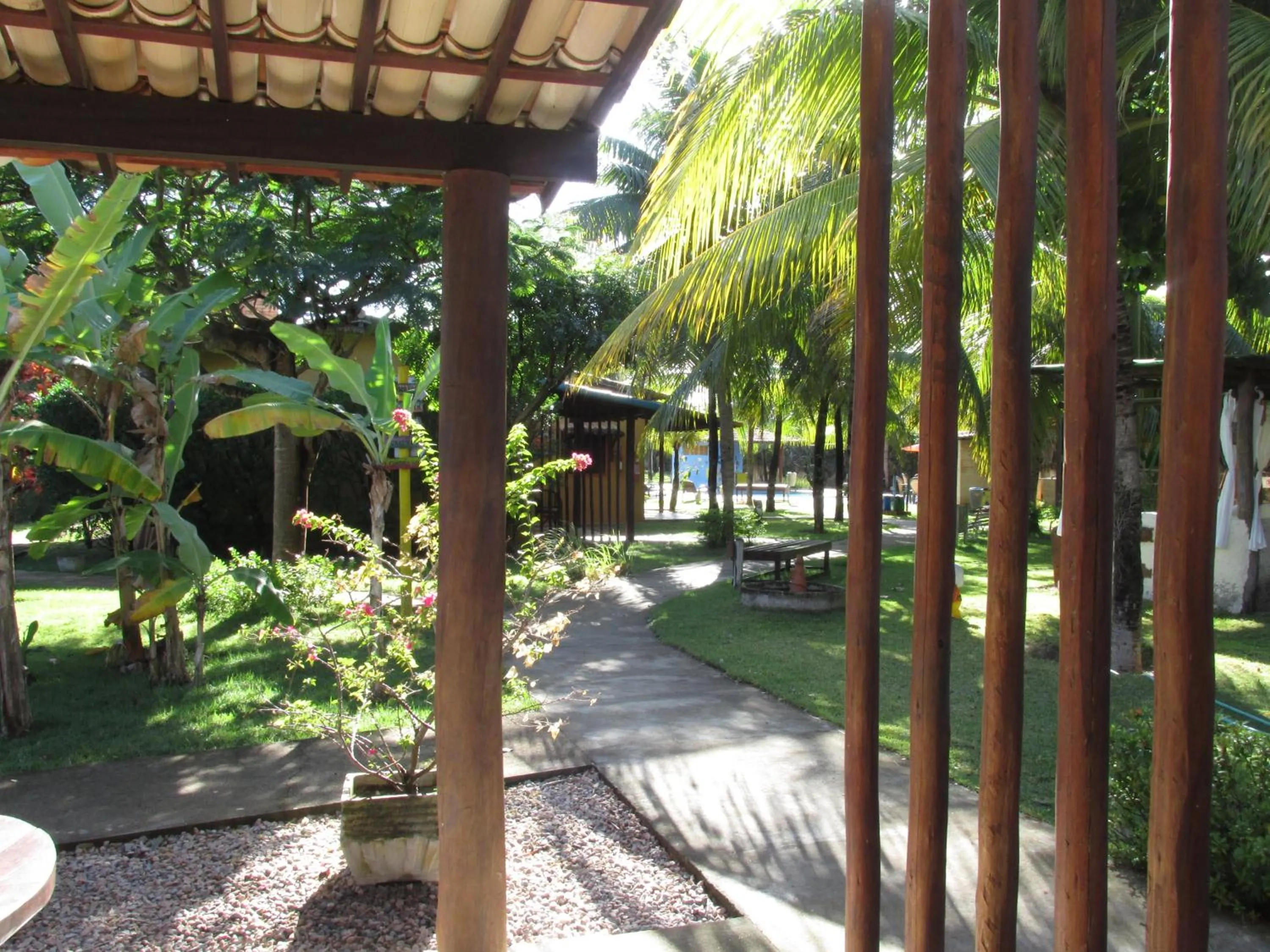 Garden in Hotel Enseada Maracajaú