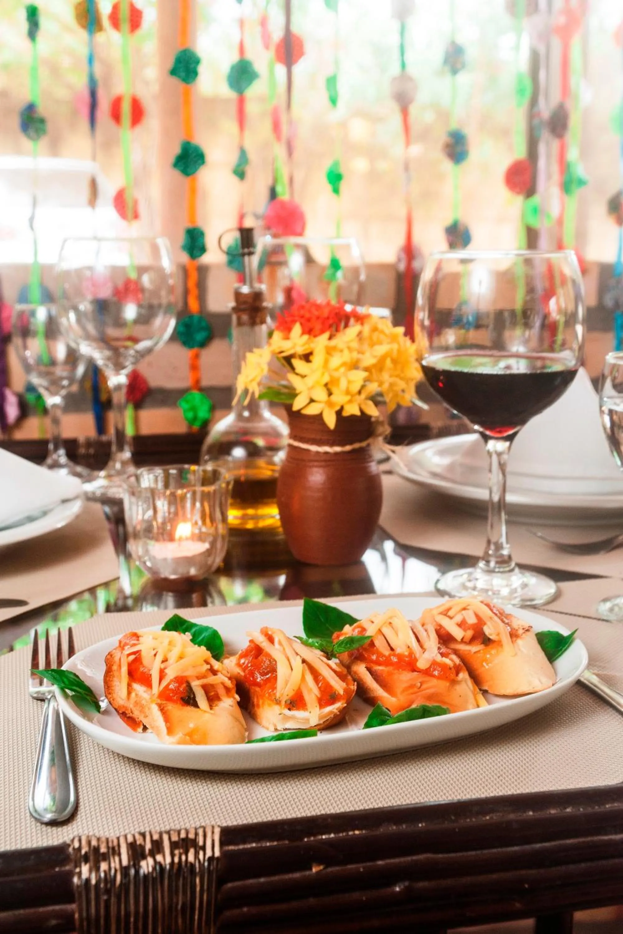 Food in Hotel Enseada Maracajaú