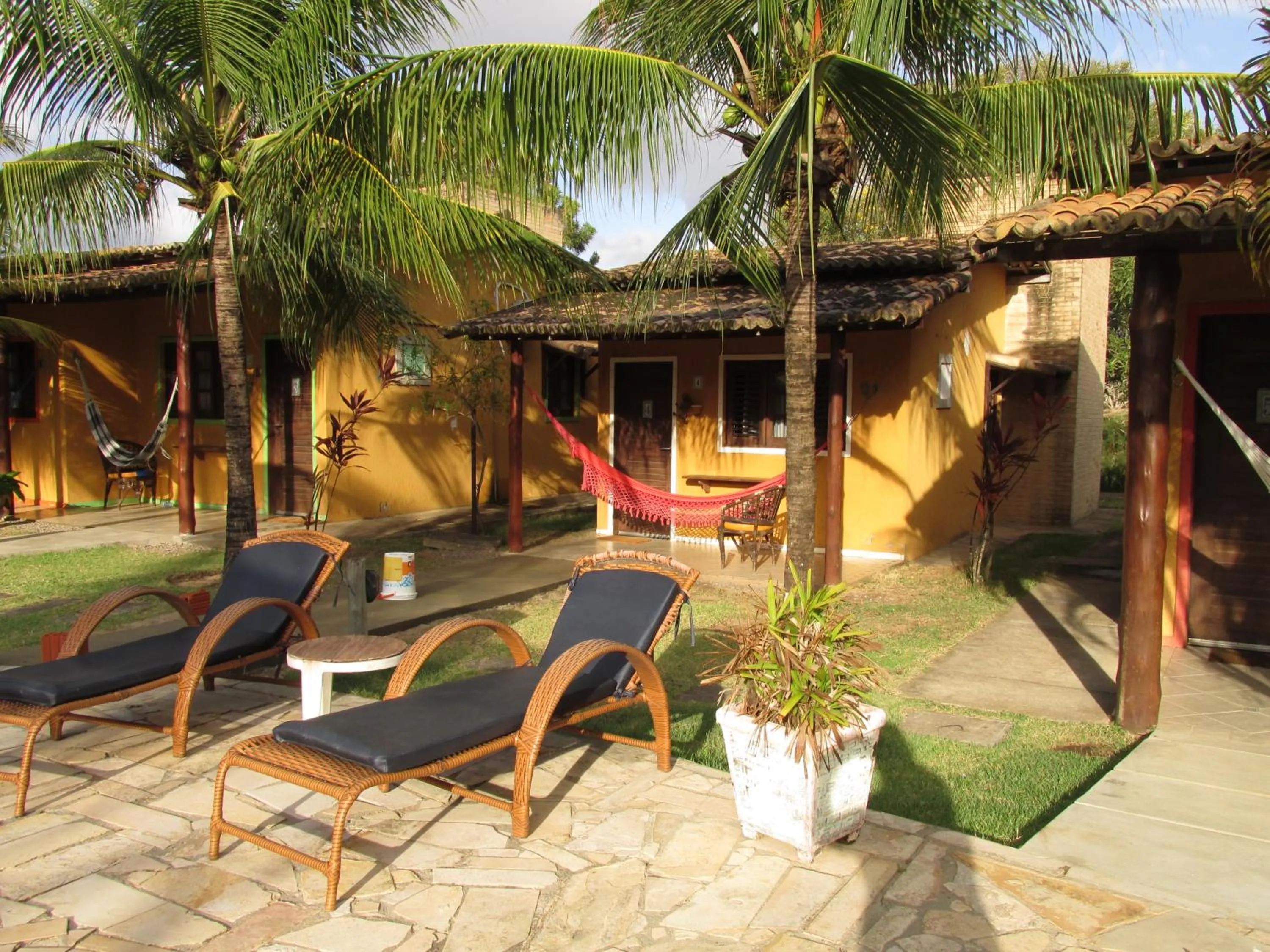 Balcony/Terrace in Hotel Enseada Maracajaú