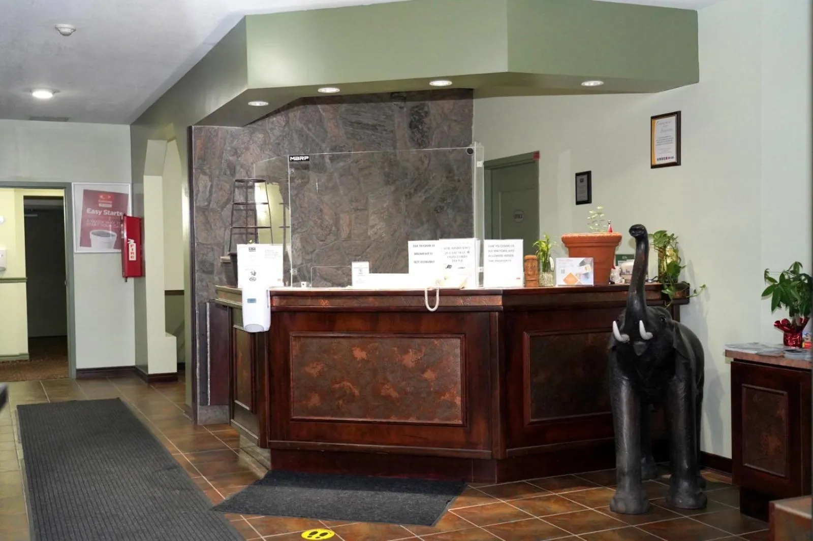 Lobby or reception in Econolodge Huntsville
