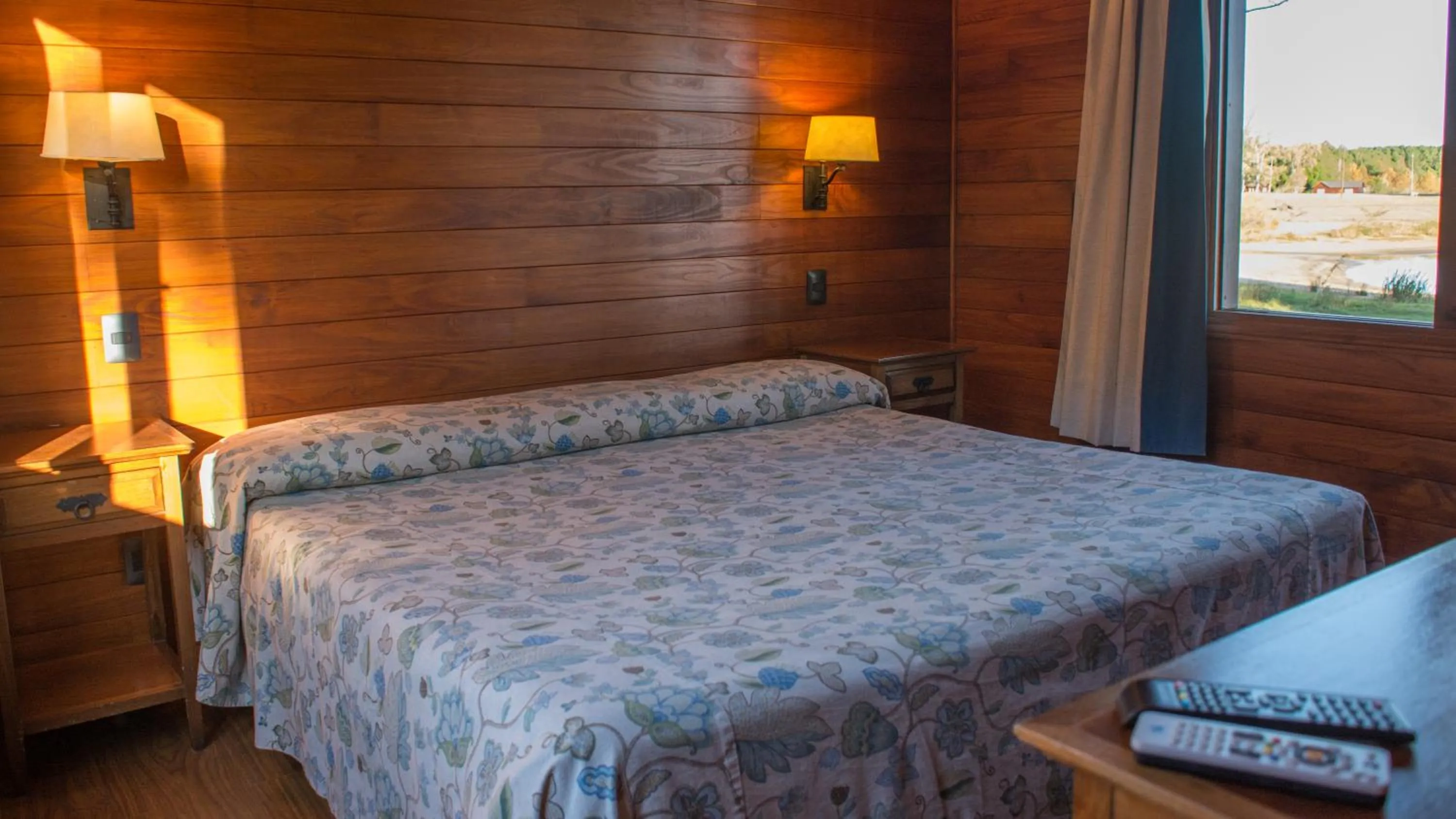 Bed in Hotel Horacio Quiroga