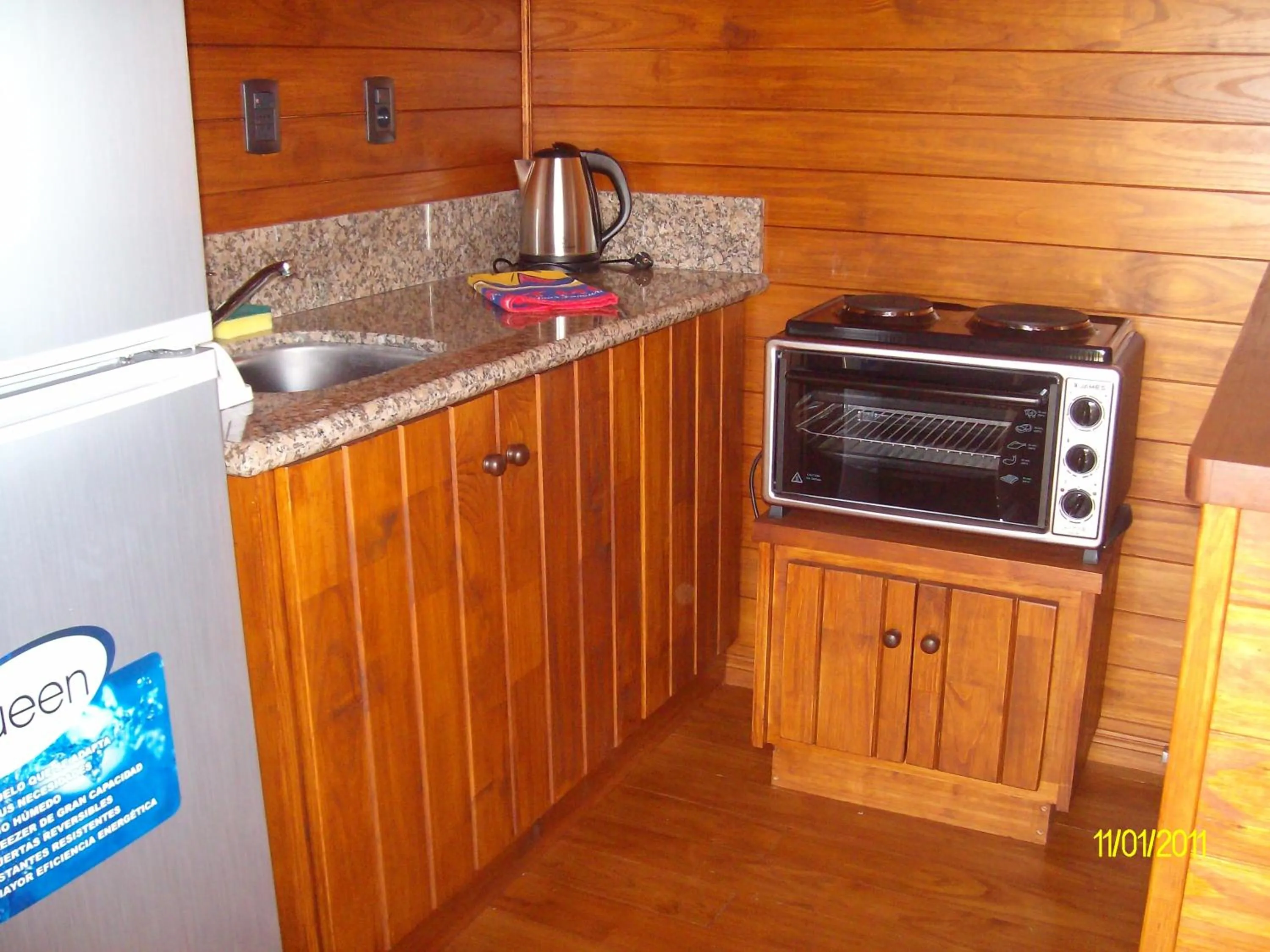 Kitchen or kitchenette in Hotel Horacio Quiroga