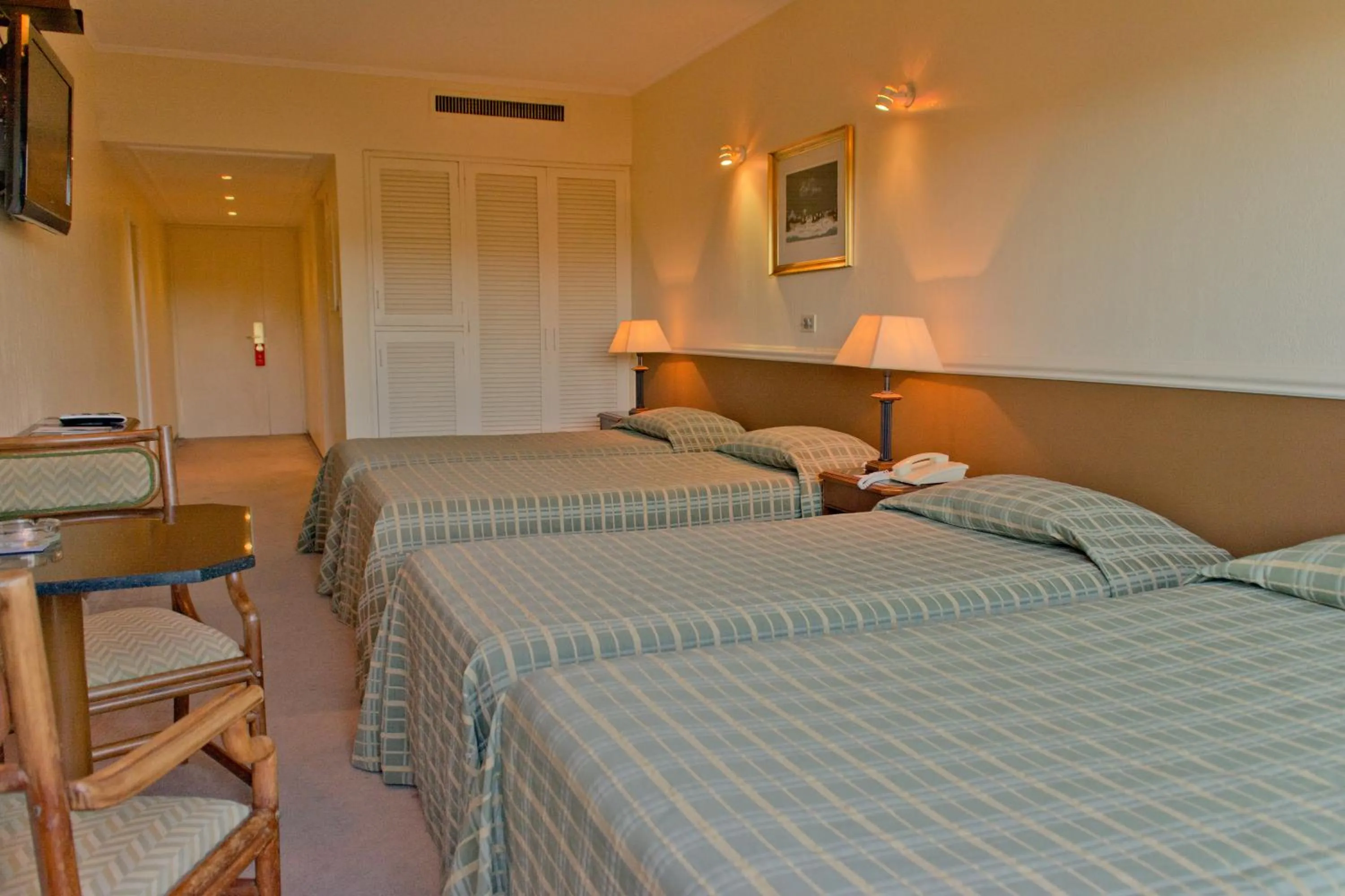 Bed in Hotel Horacio Quiroga