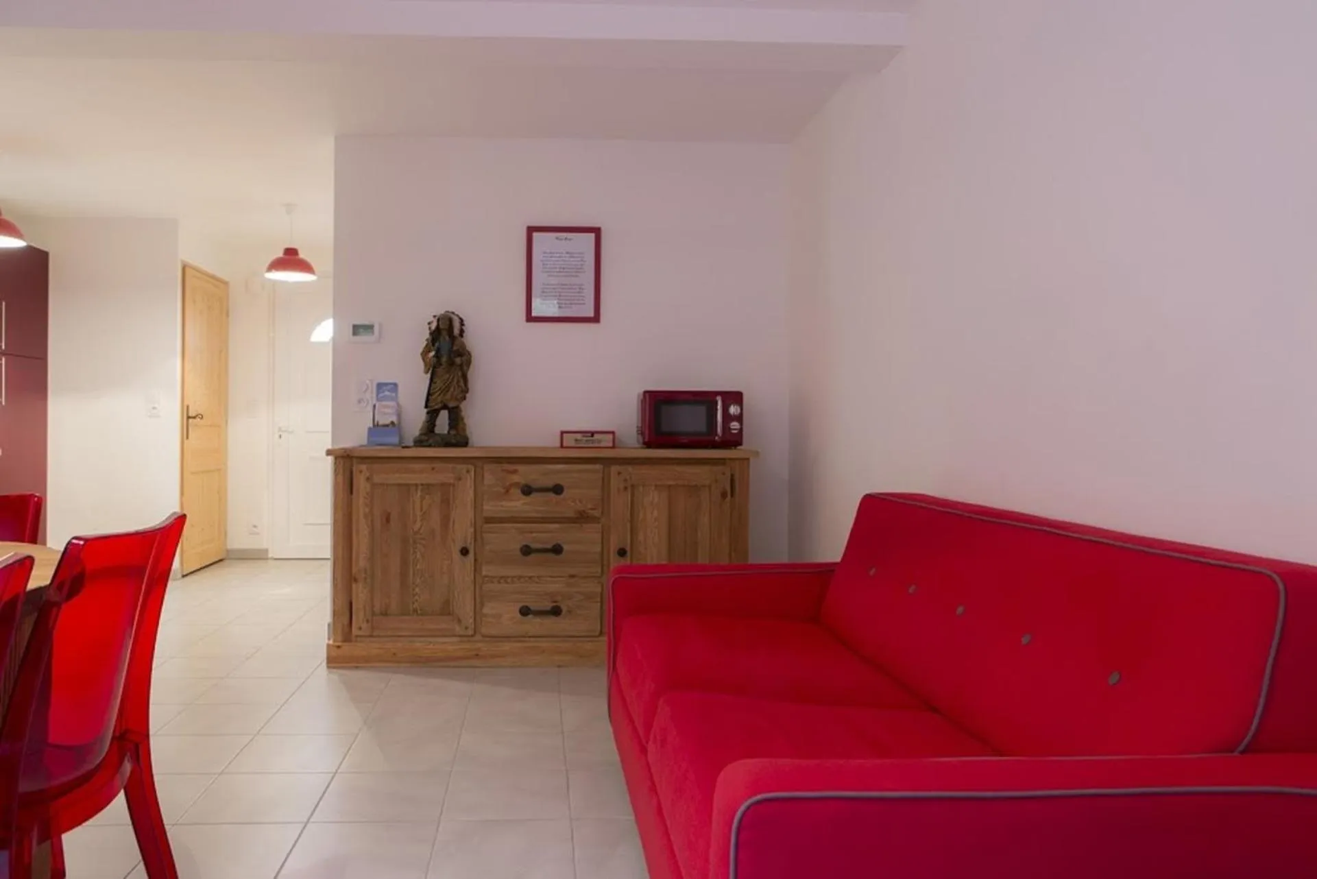 Living room in Gîtes de l'Orée du Bois - Boussières