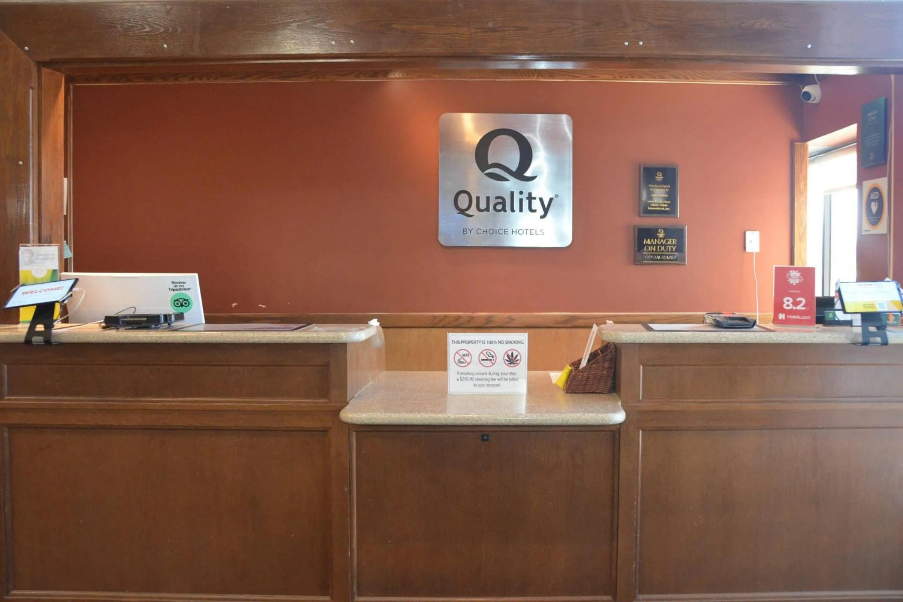 Lobby or reception in Quality Inn Perrysburg - Toledo South