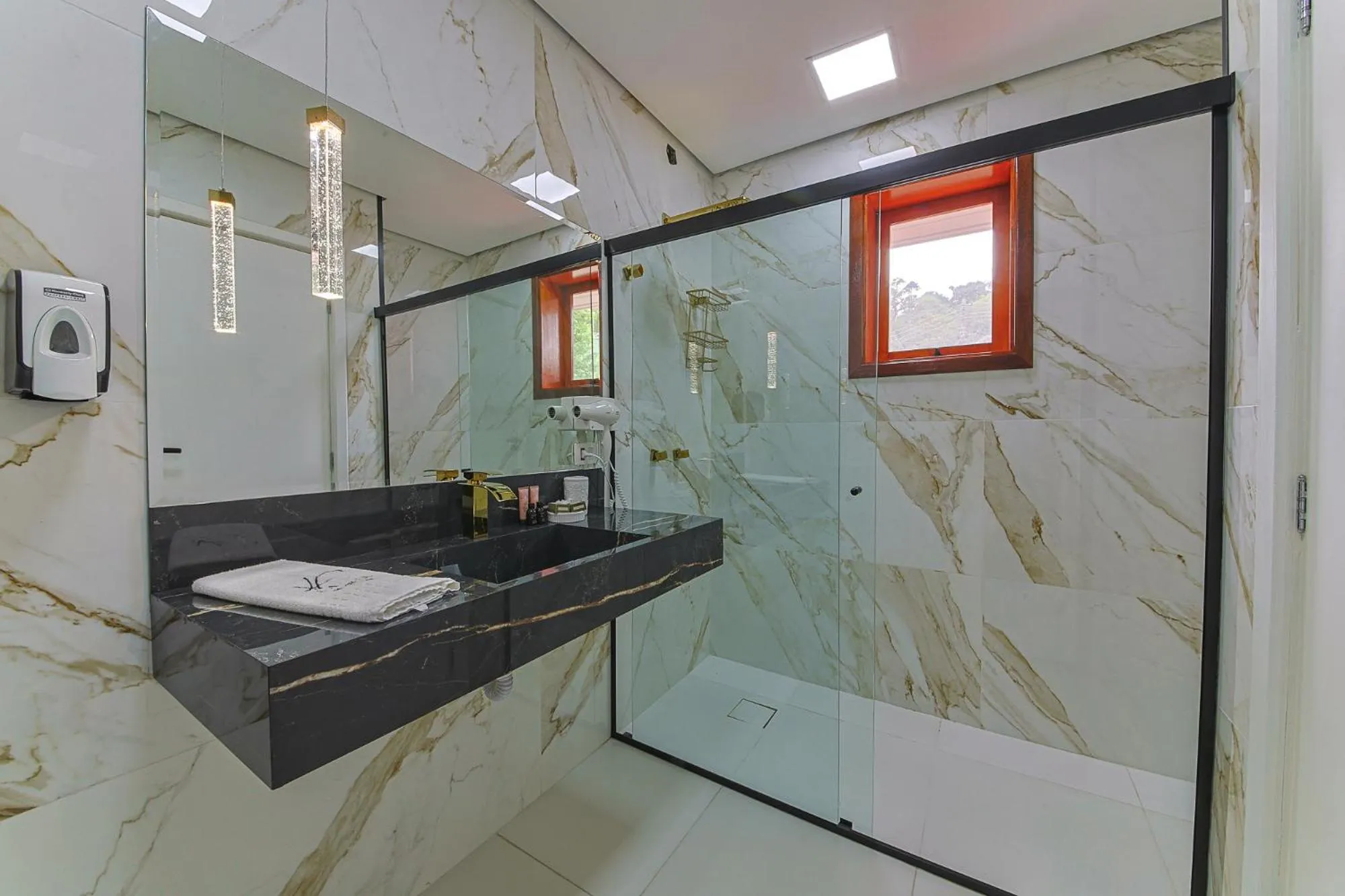 Bathroom in Caminho das Pedras Pousada de Charme