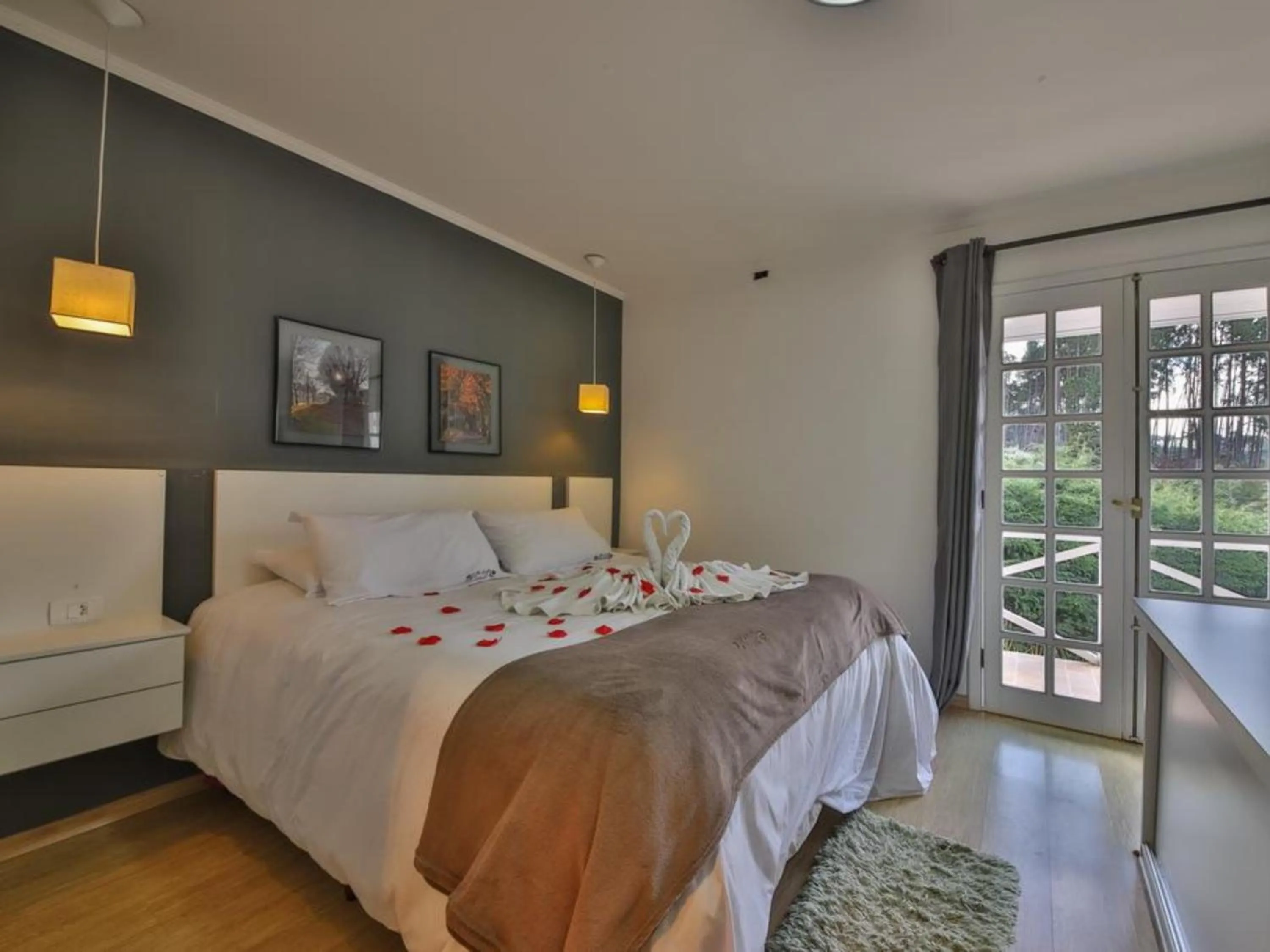 Bed in Caminho das Pedras Pousada de Charme