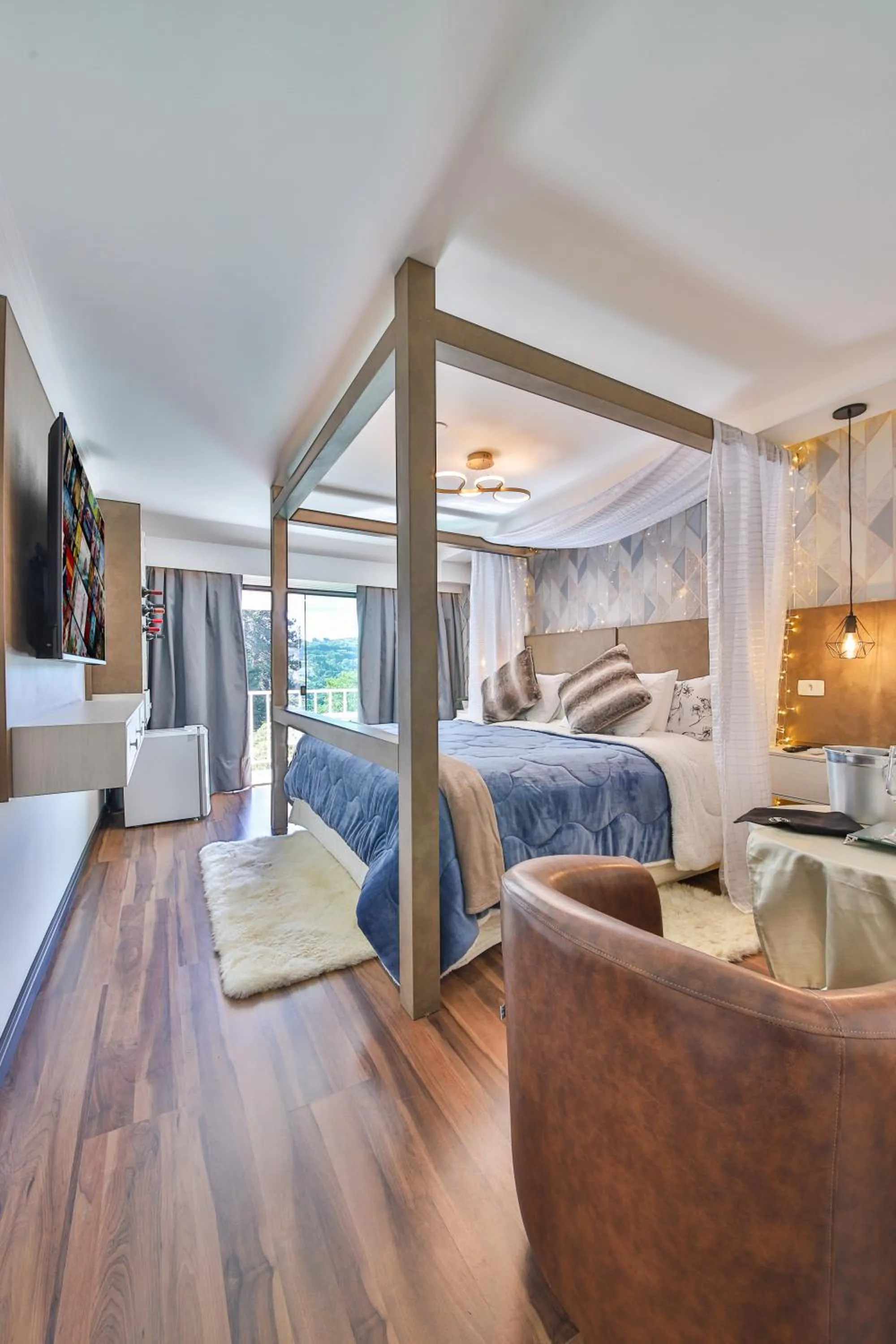 Bed in Caminho das Pedras Pousada de Charme