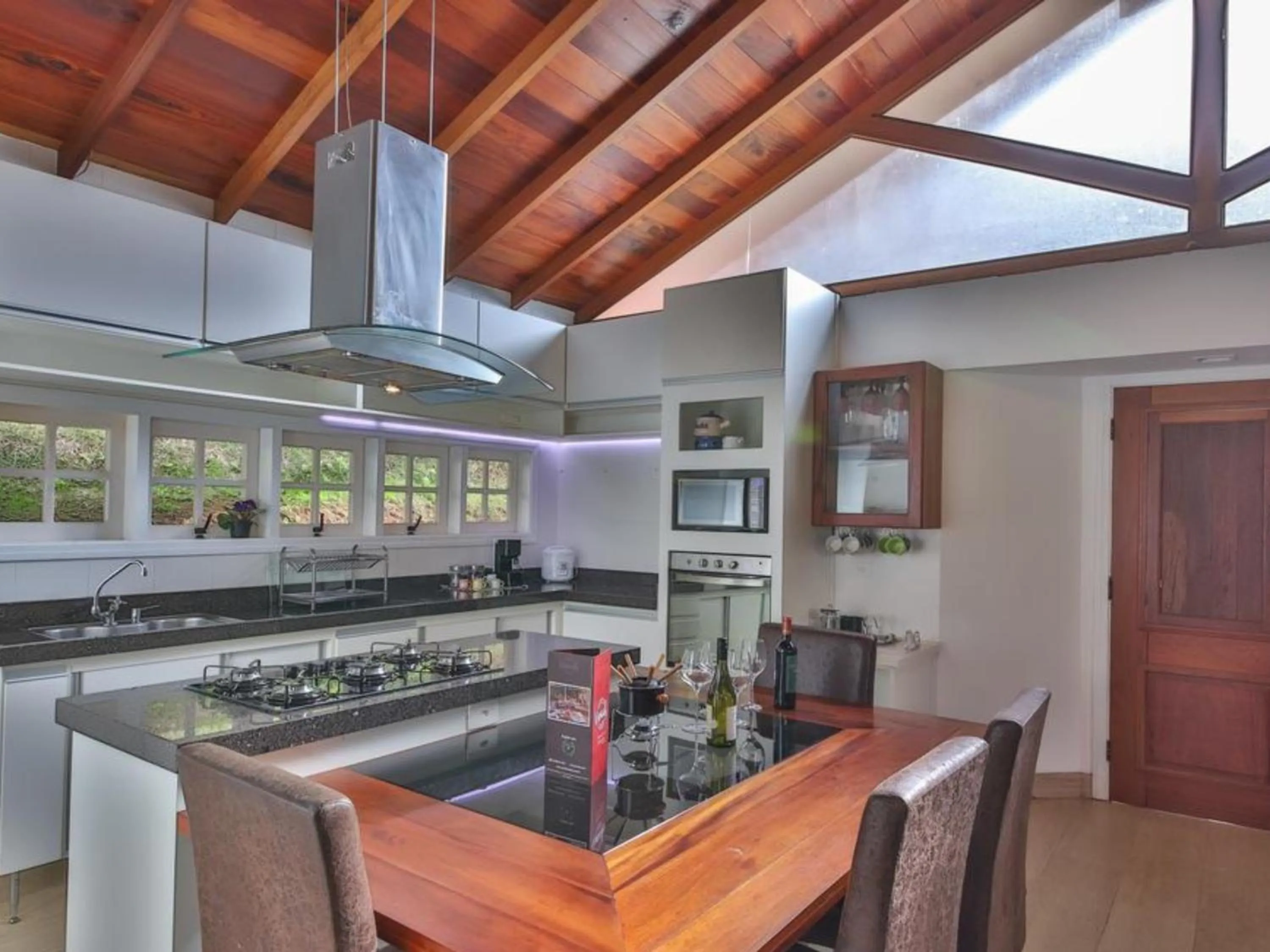 Kitchen or kitchenette in Caminho das Pedras Pousada de Charme